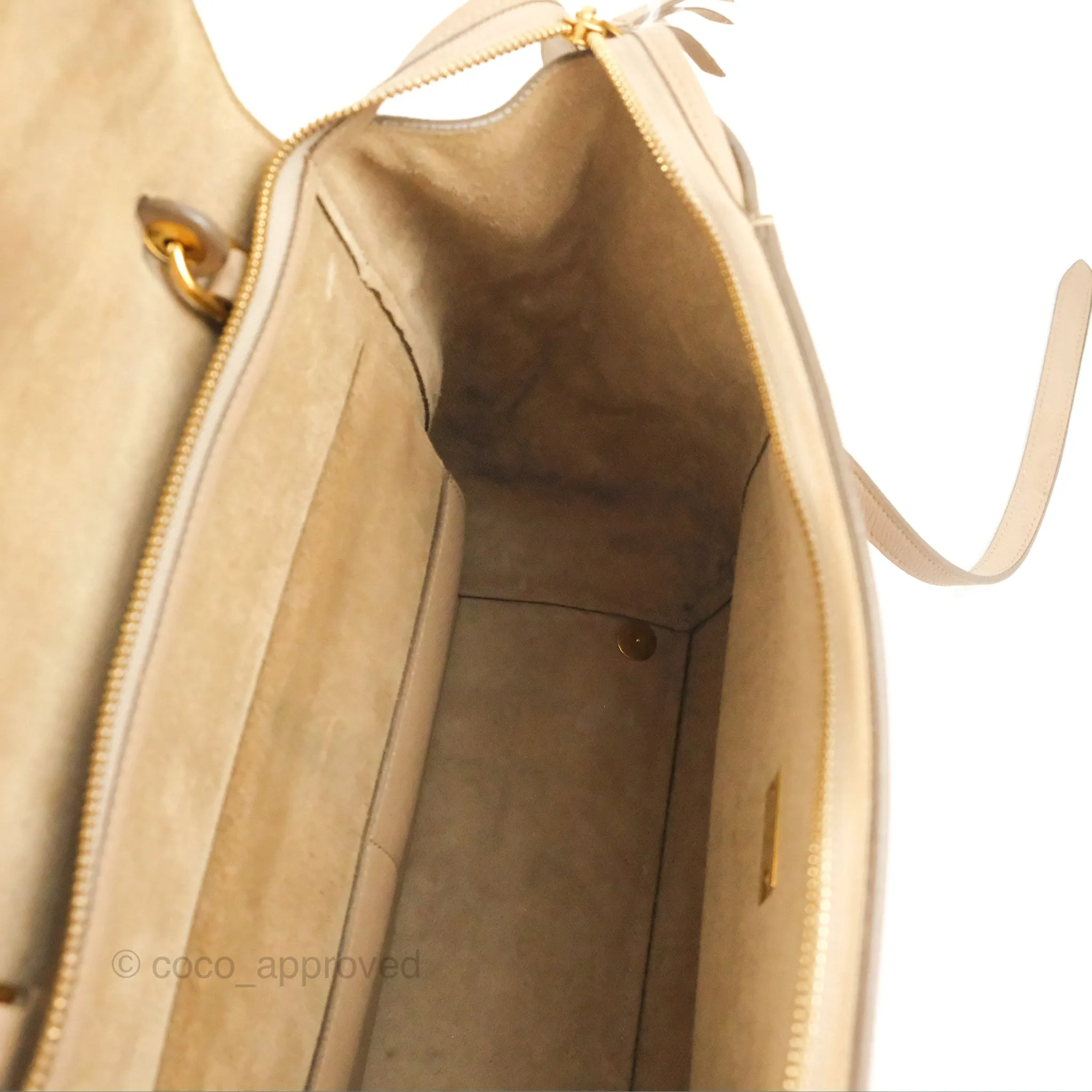 Celine Mini Belt Bag Light Taupe Grained Calfskin Gold Hardware