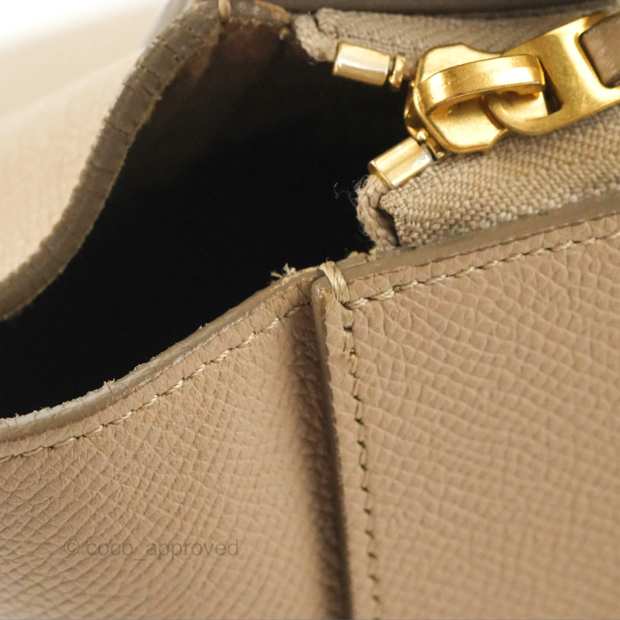 Celine Mini Belt Bag Light Taupe Grained Calfskin Gold Hardware