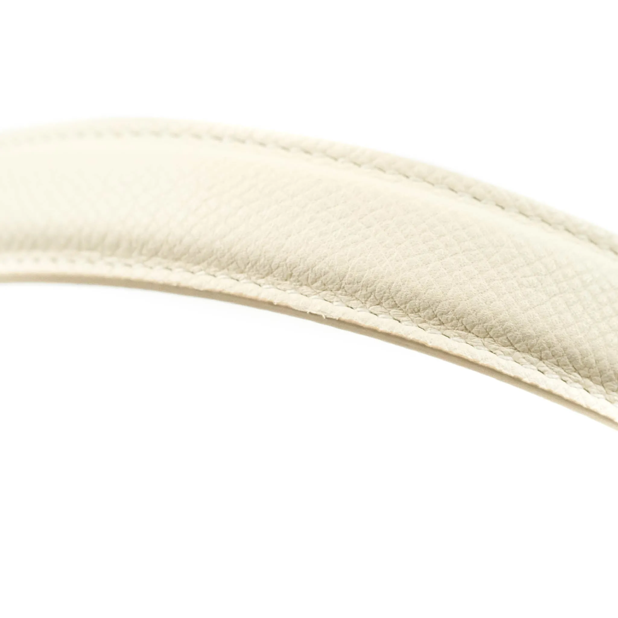 Celine Mini Belt Bag White Grained Calfskin Gold Hardware