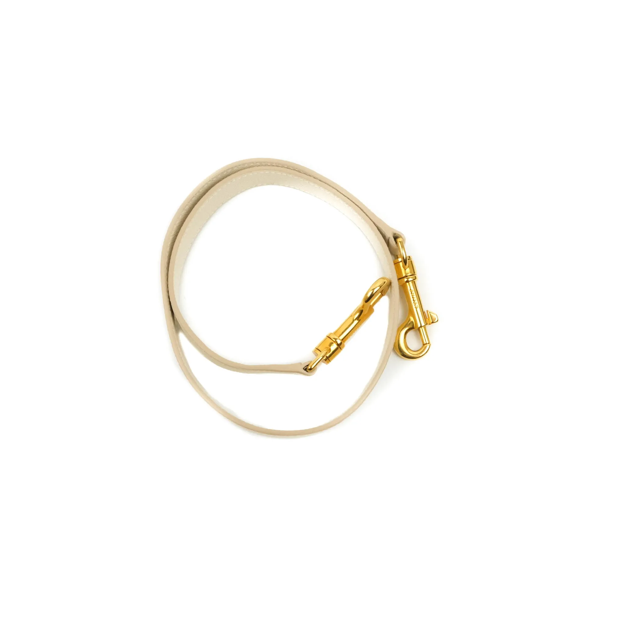 Celine Mini Belt Bag White Grained Calfskin Gold Hardware