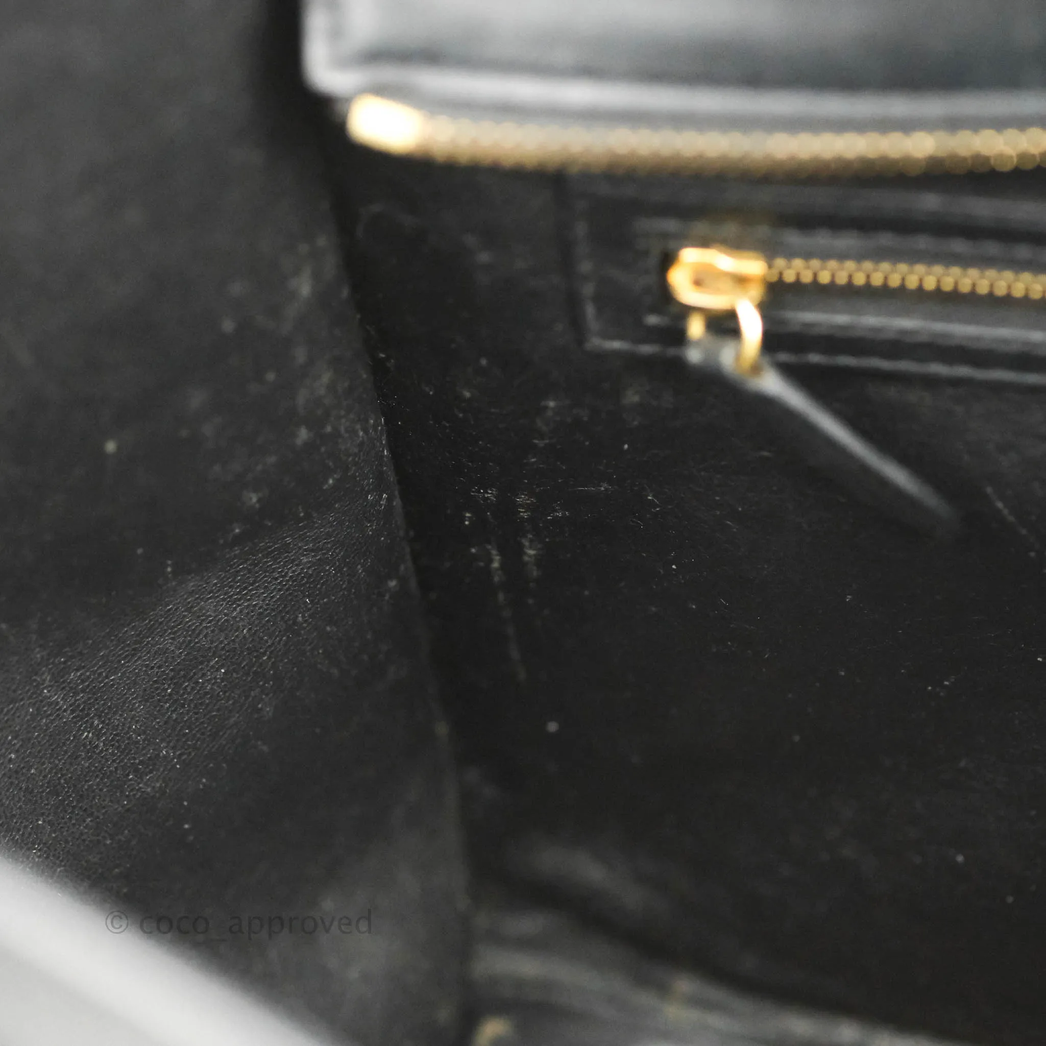 Celine Mini Luggage Bag Black/White/Brown Calfskin