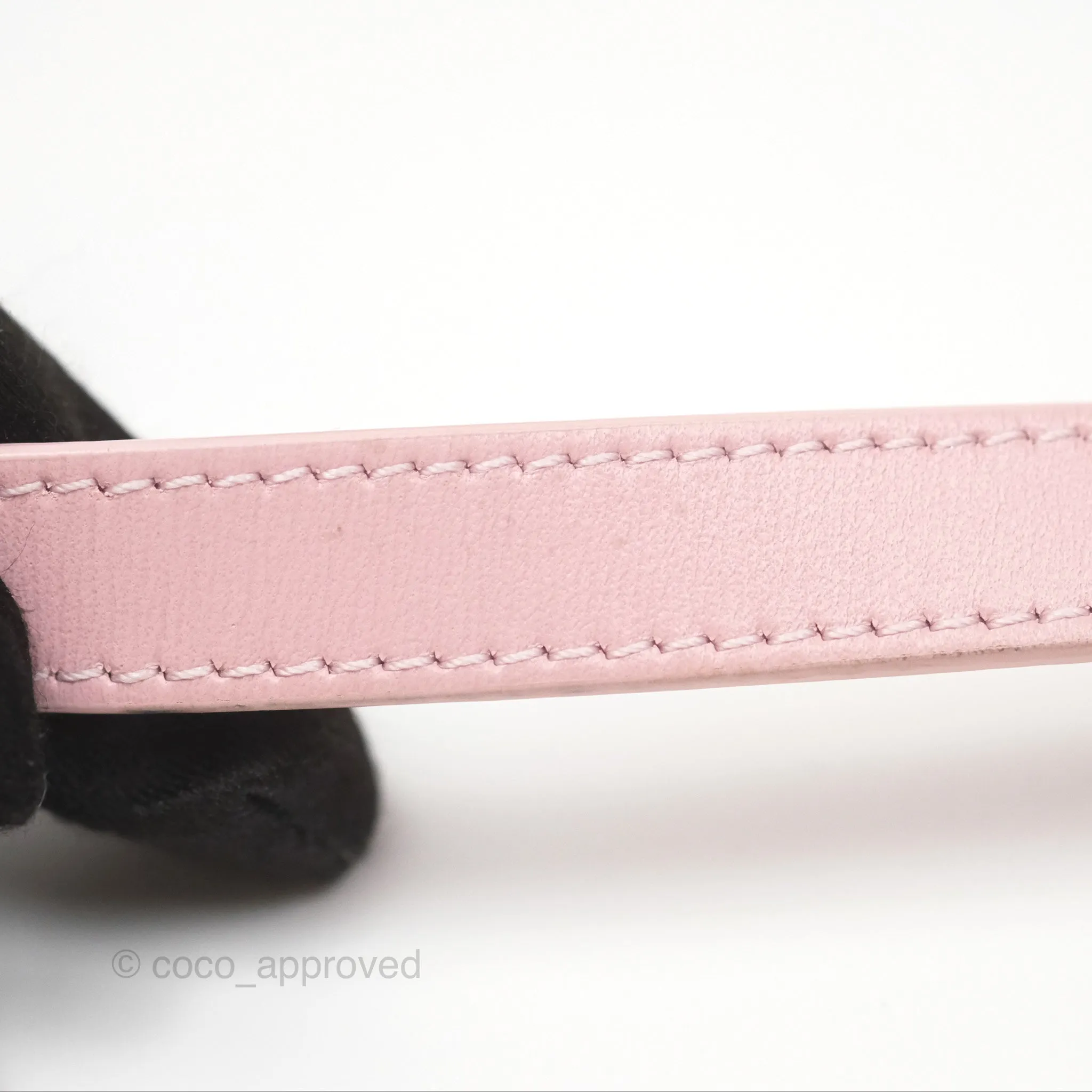 Celine Mini Triomphe Shiny Calfskin Pink