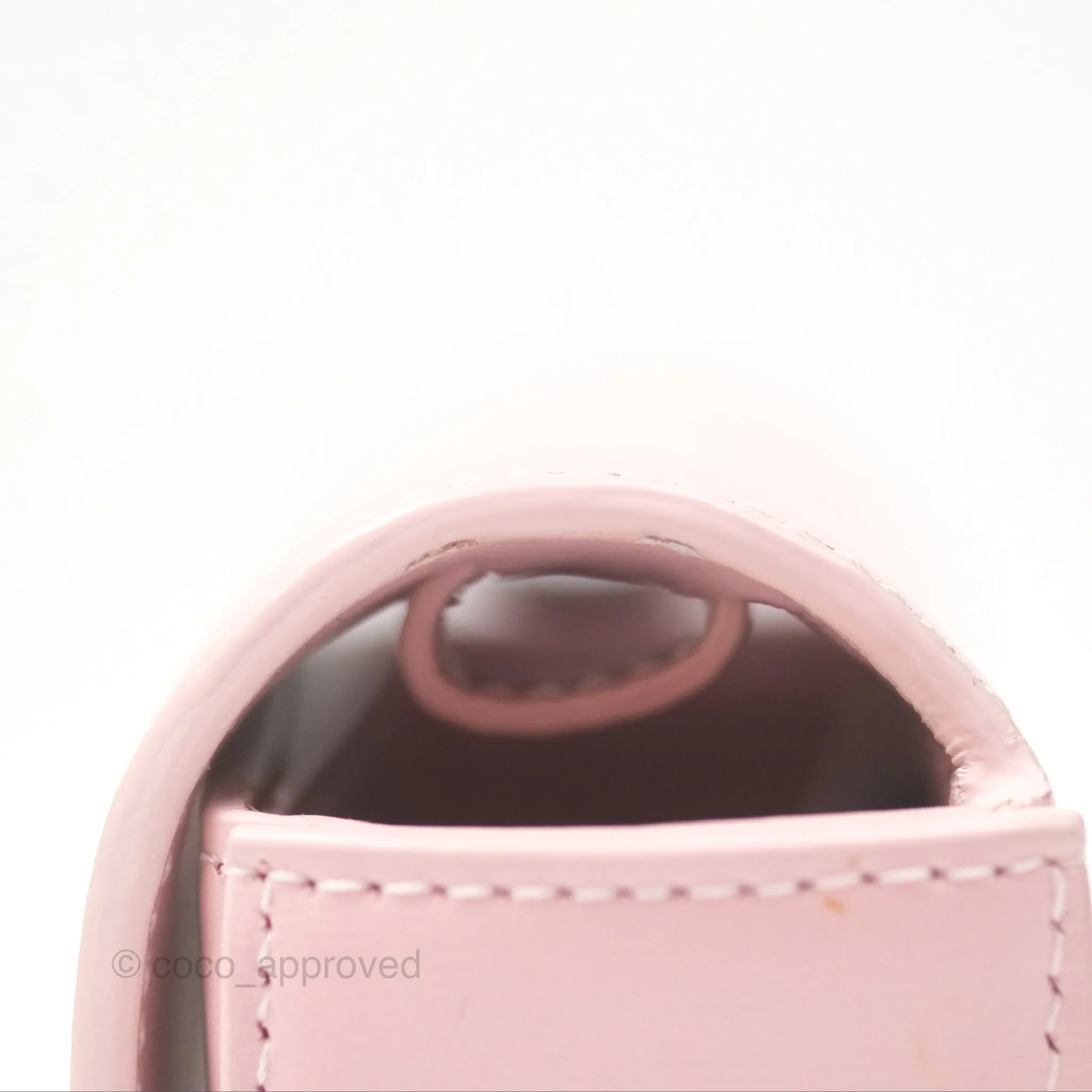 Celine Mini Triomphe Shiny Calfskin Pink