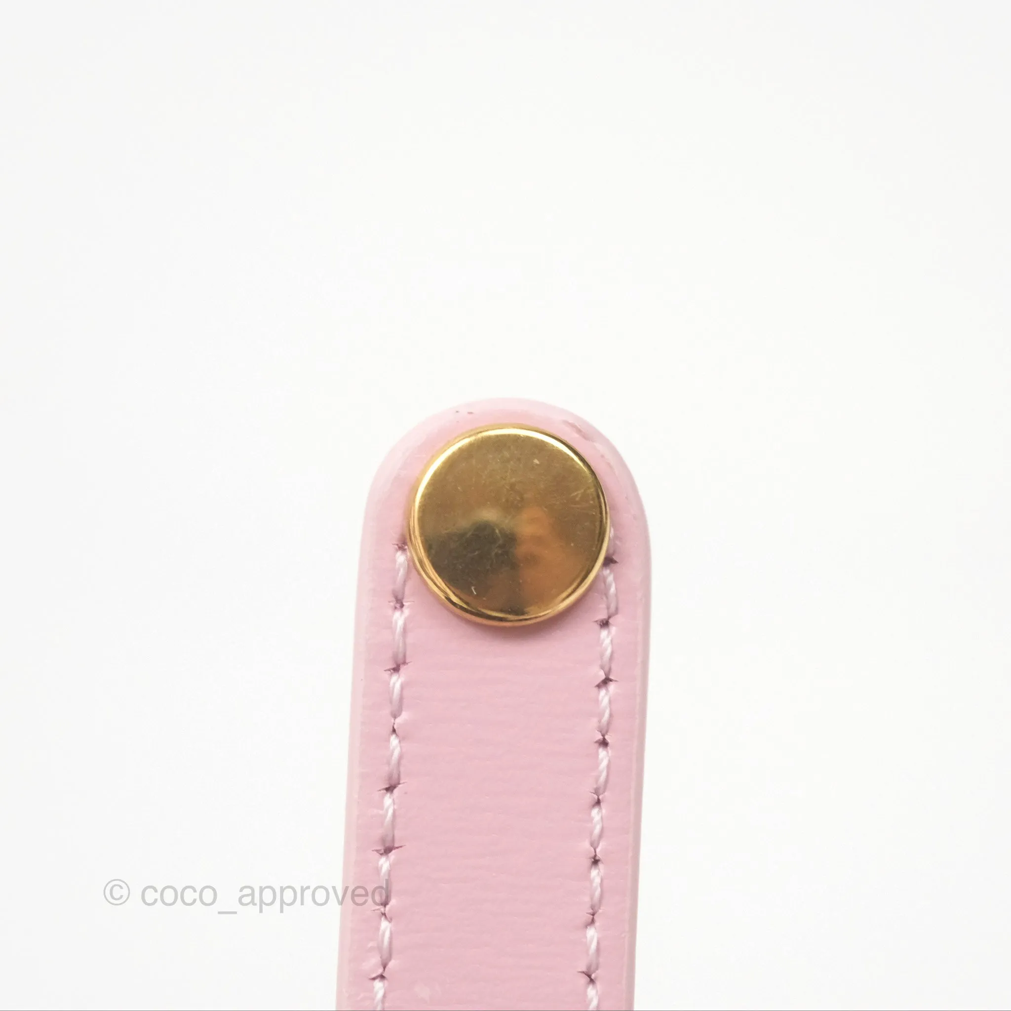 Celine Mini Triomphe Shiny Calfskin Pink