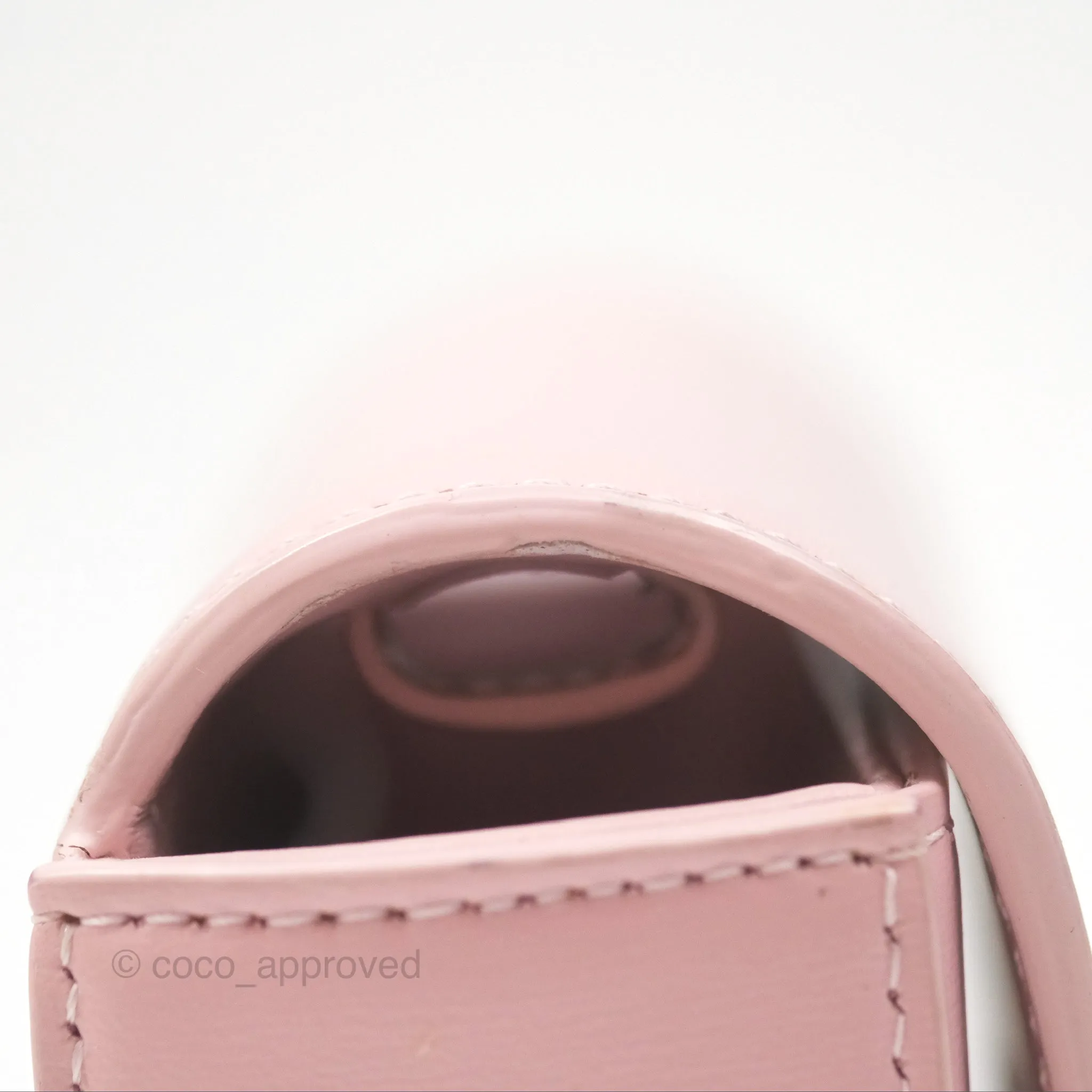 Celine Mini Triomphe Shiny Calfskin Pink