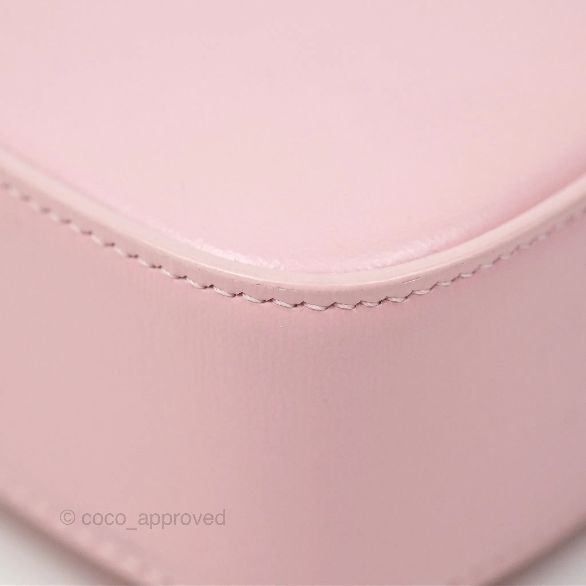 Celine Mini Triomphe Shiny Calfskin Pink