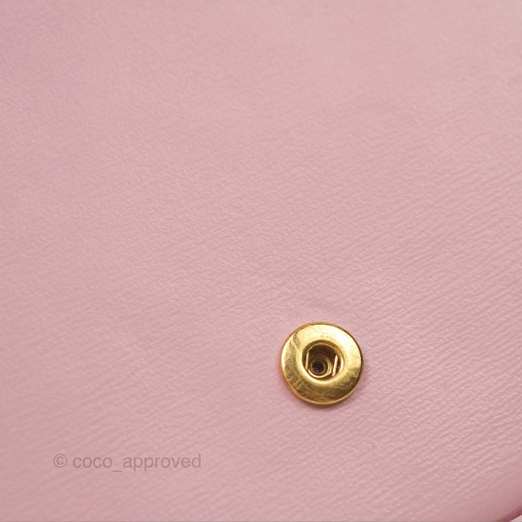 Celine Mini Triomphe Shiny Calfskin Pink