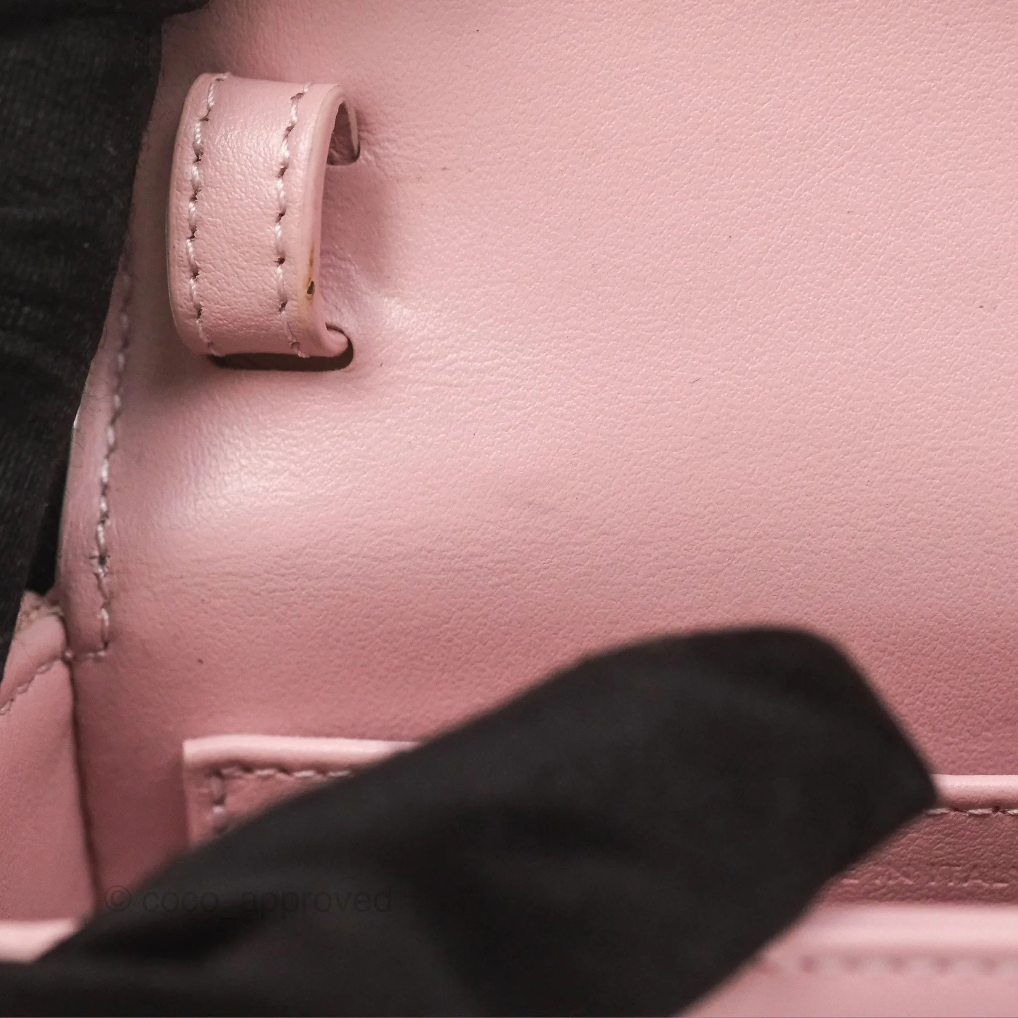 Celine Mini Triomphe Shiny Calfskin Pink