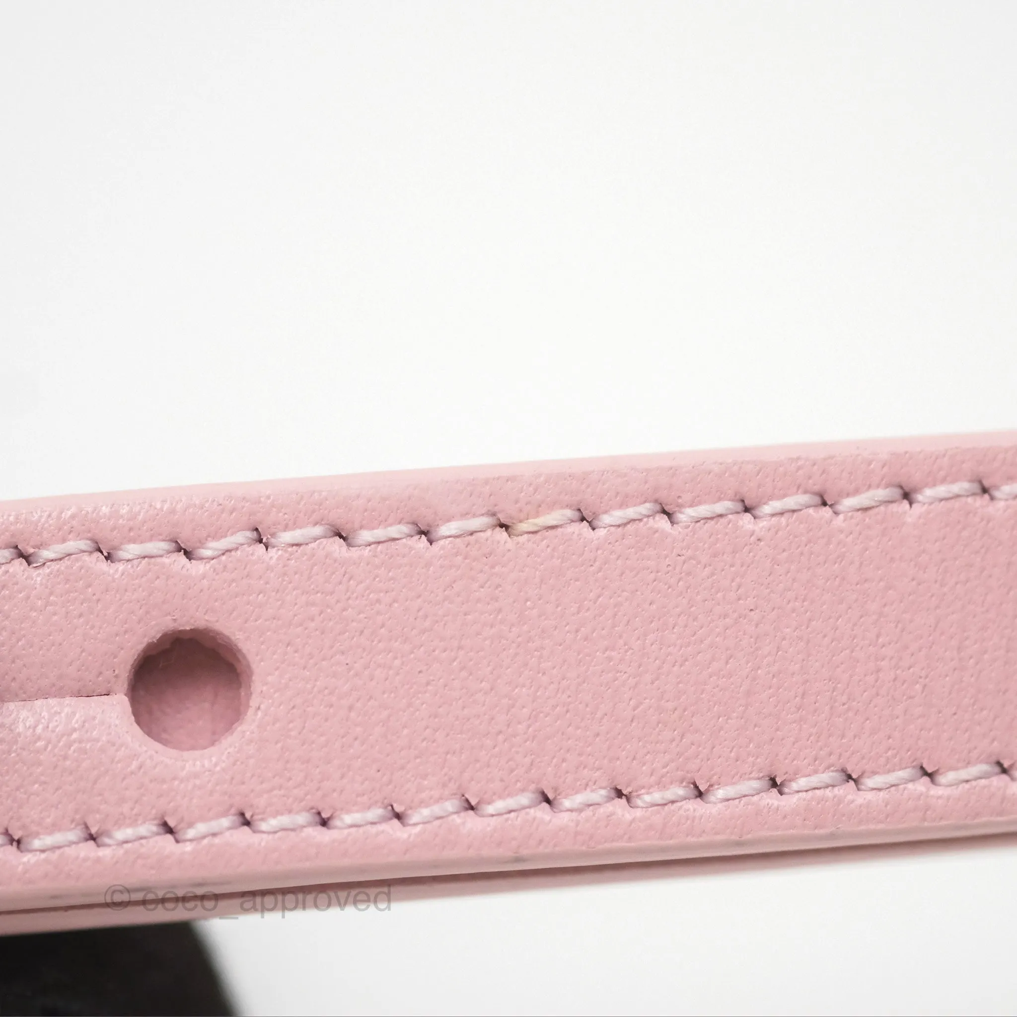 Celine Mini Triomphe Shiny Calfskin Pink