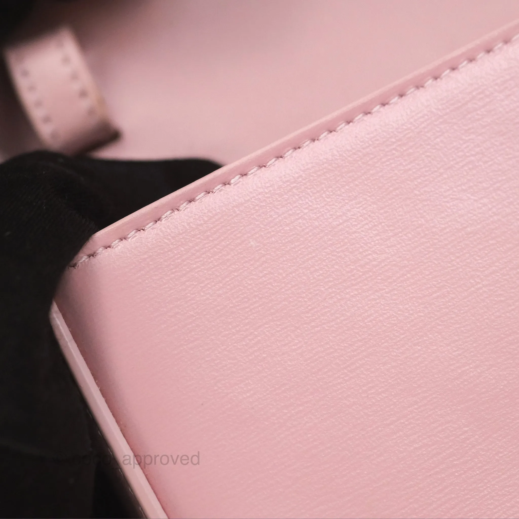 Celine Mini Triomphe Shiny Calfskin Pink