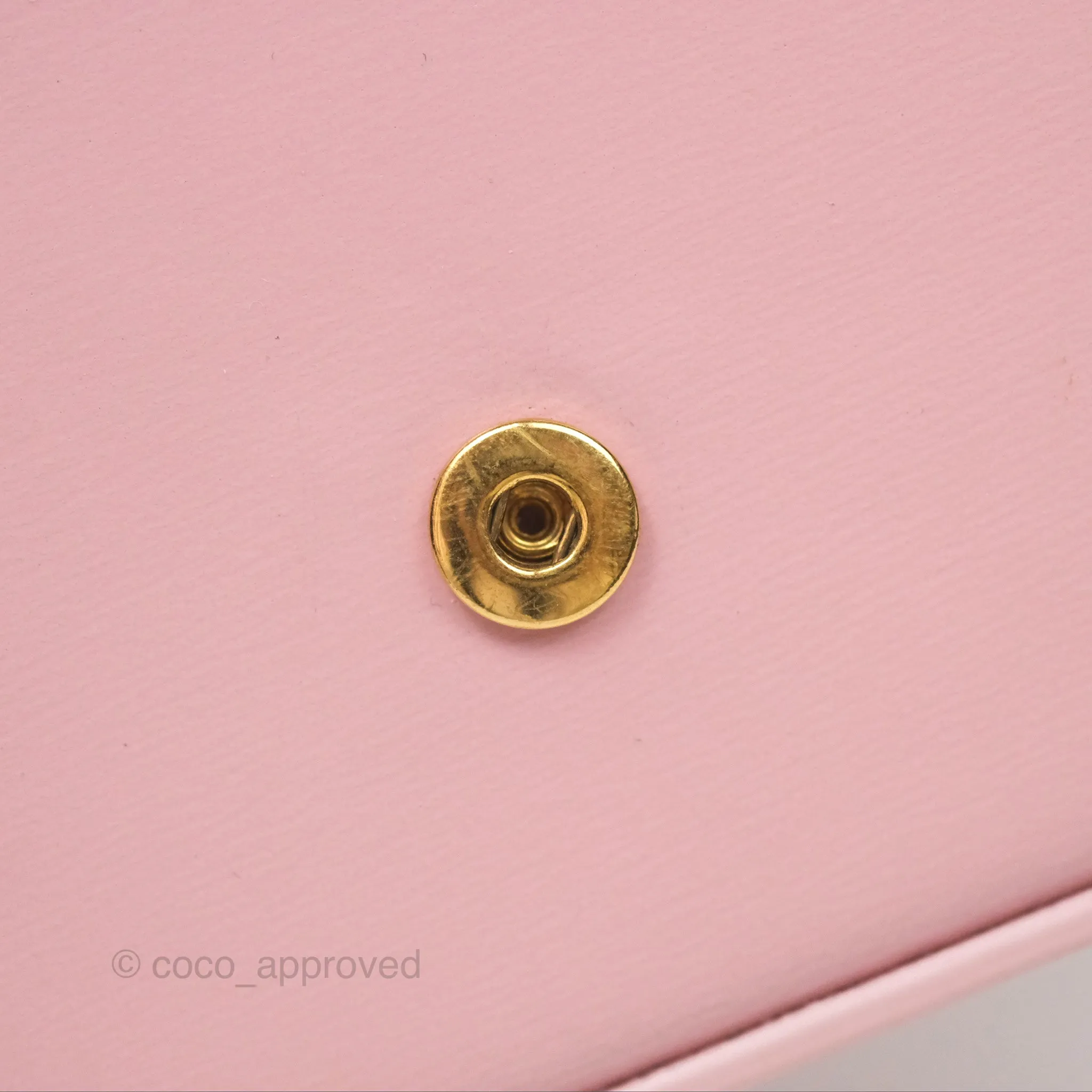 Celine Mini Triomphe Shiny Calfskin Pink