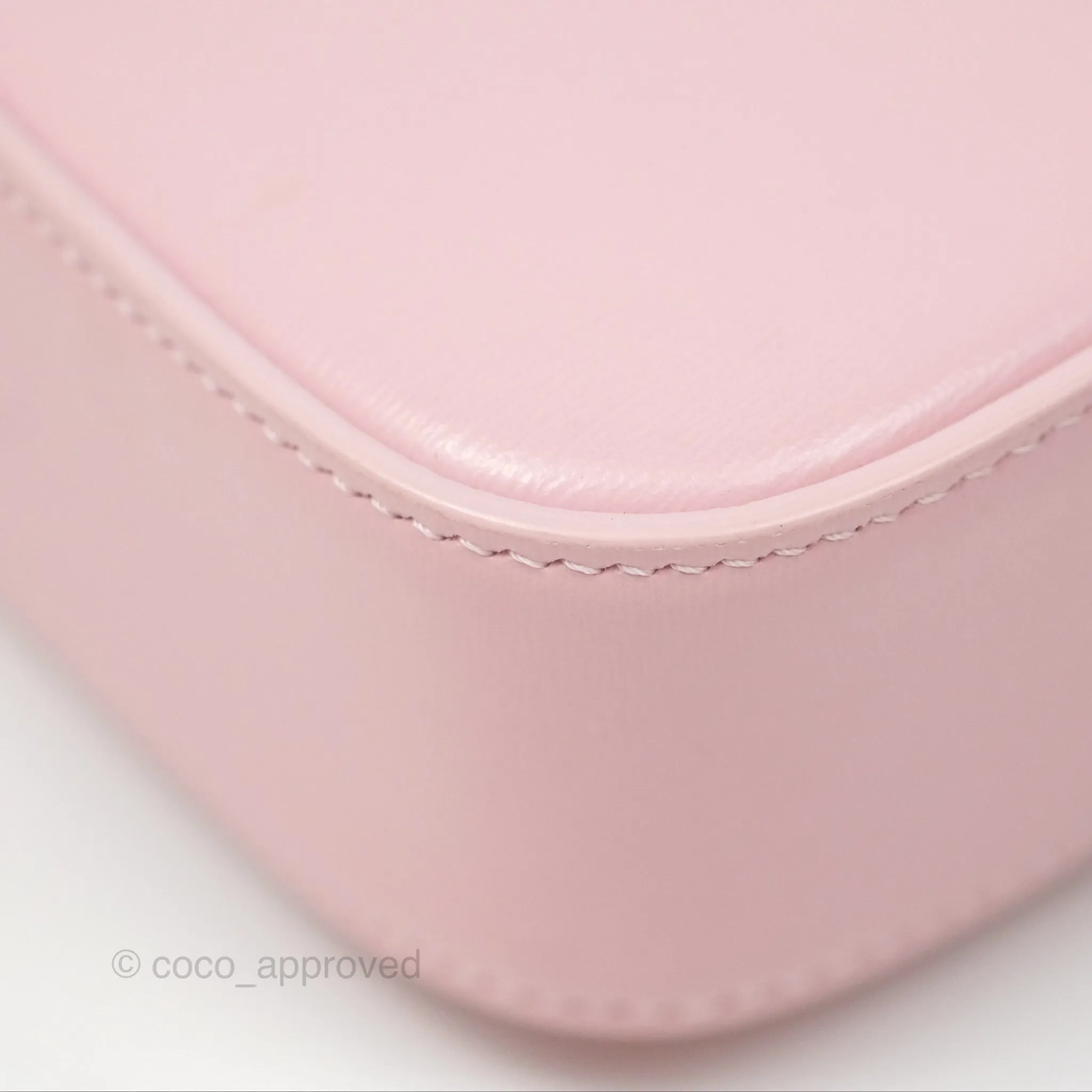 Celine Mini Triomphe Shiny Calfskin Pink