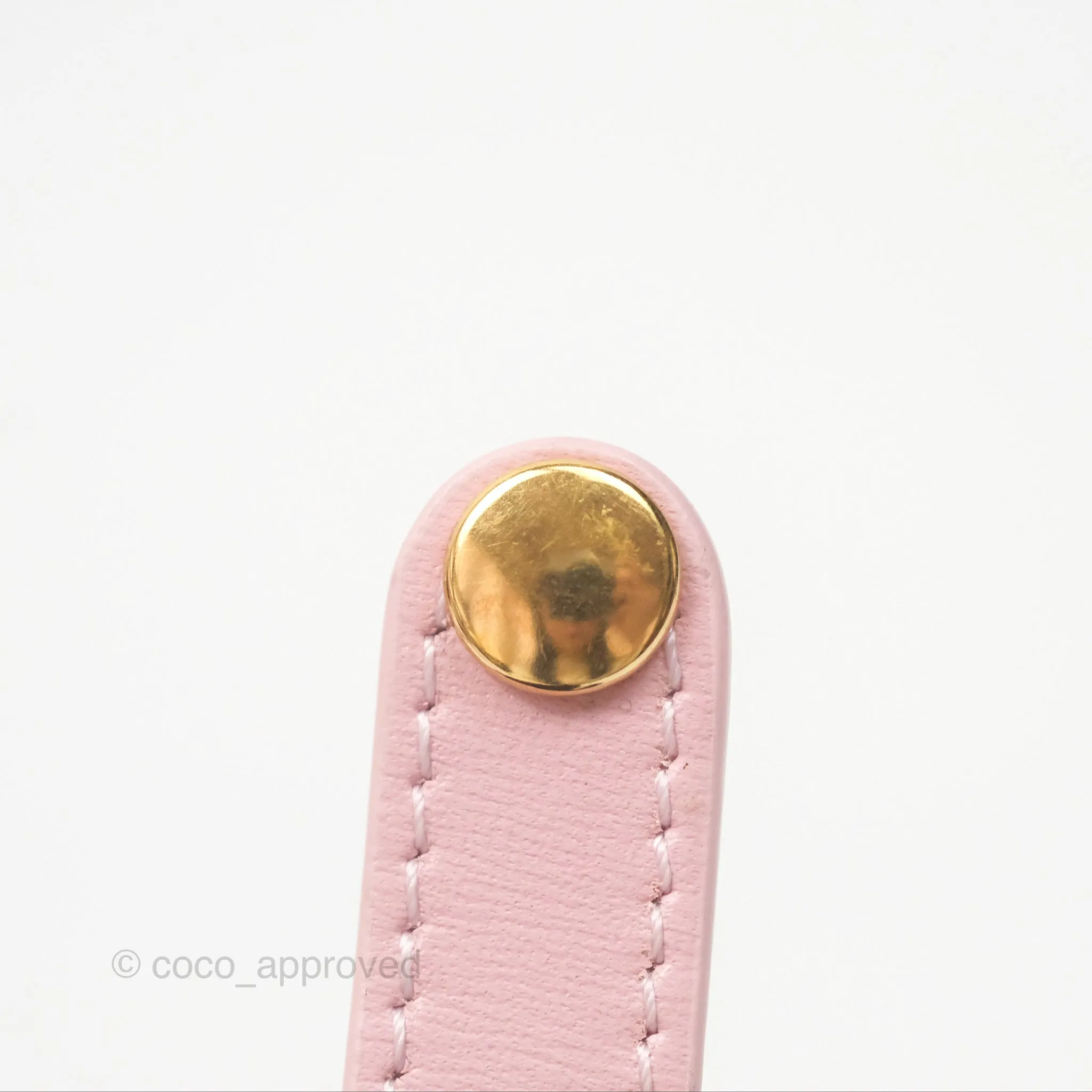 Celine Mini Triomphe Shiny Calfskin Pink