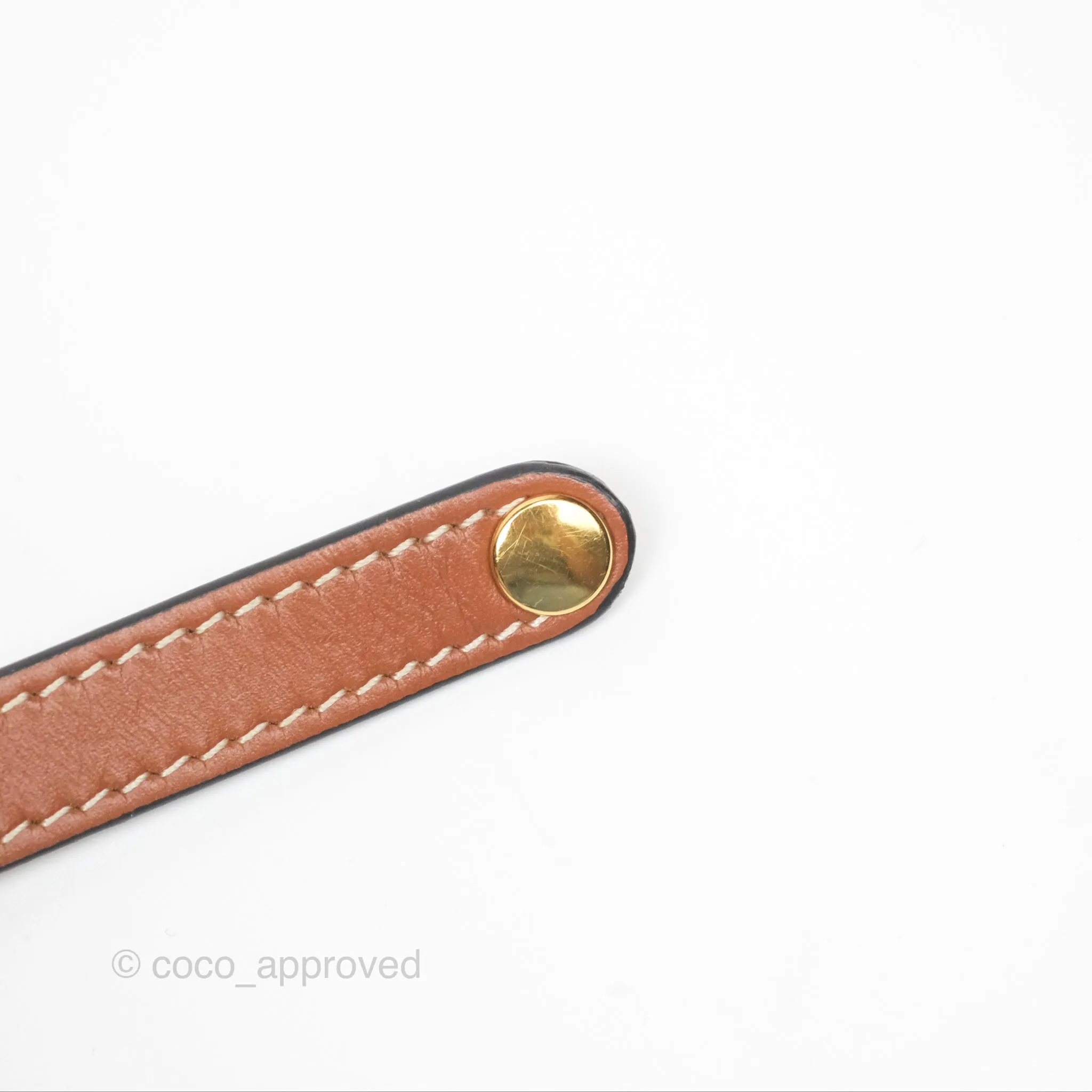 Celine Mini Triomphe Tan Canvas Calfskin