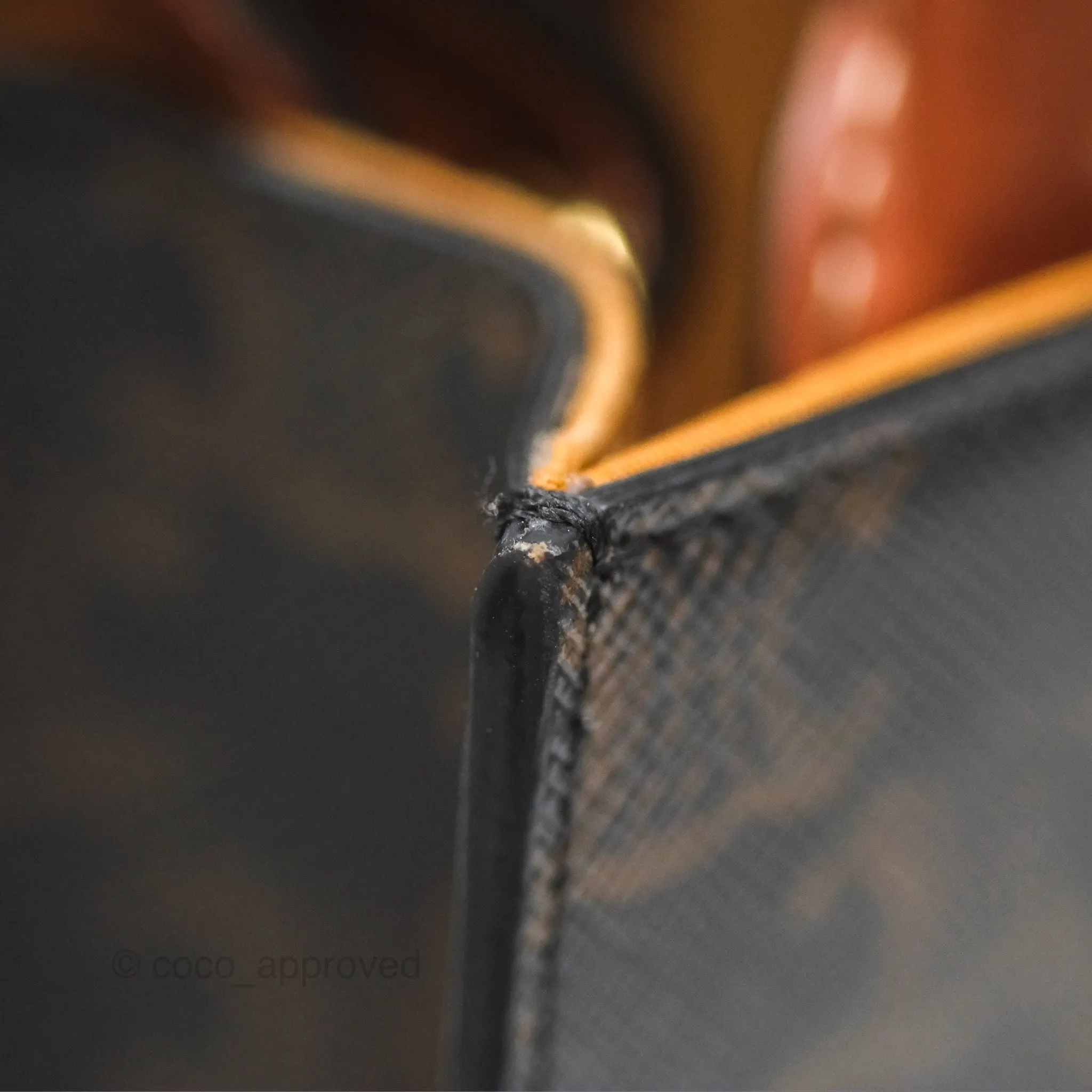 Celine Mini Vertical Cabas Bag Triomphe Canvas Tan