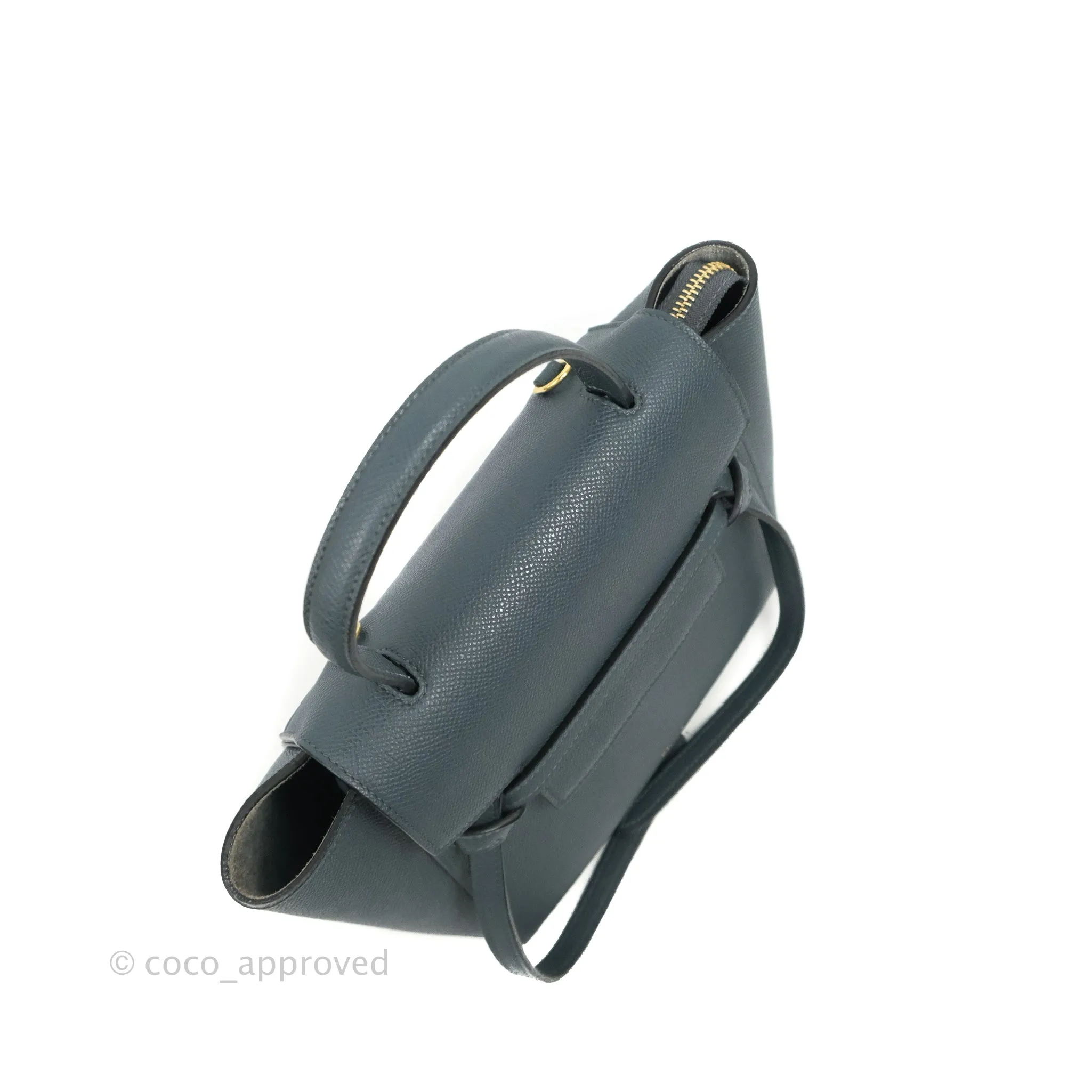 Celine Nano Belt Bag Amazone Grained Calfskin Gold Hardware