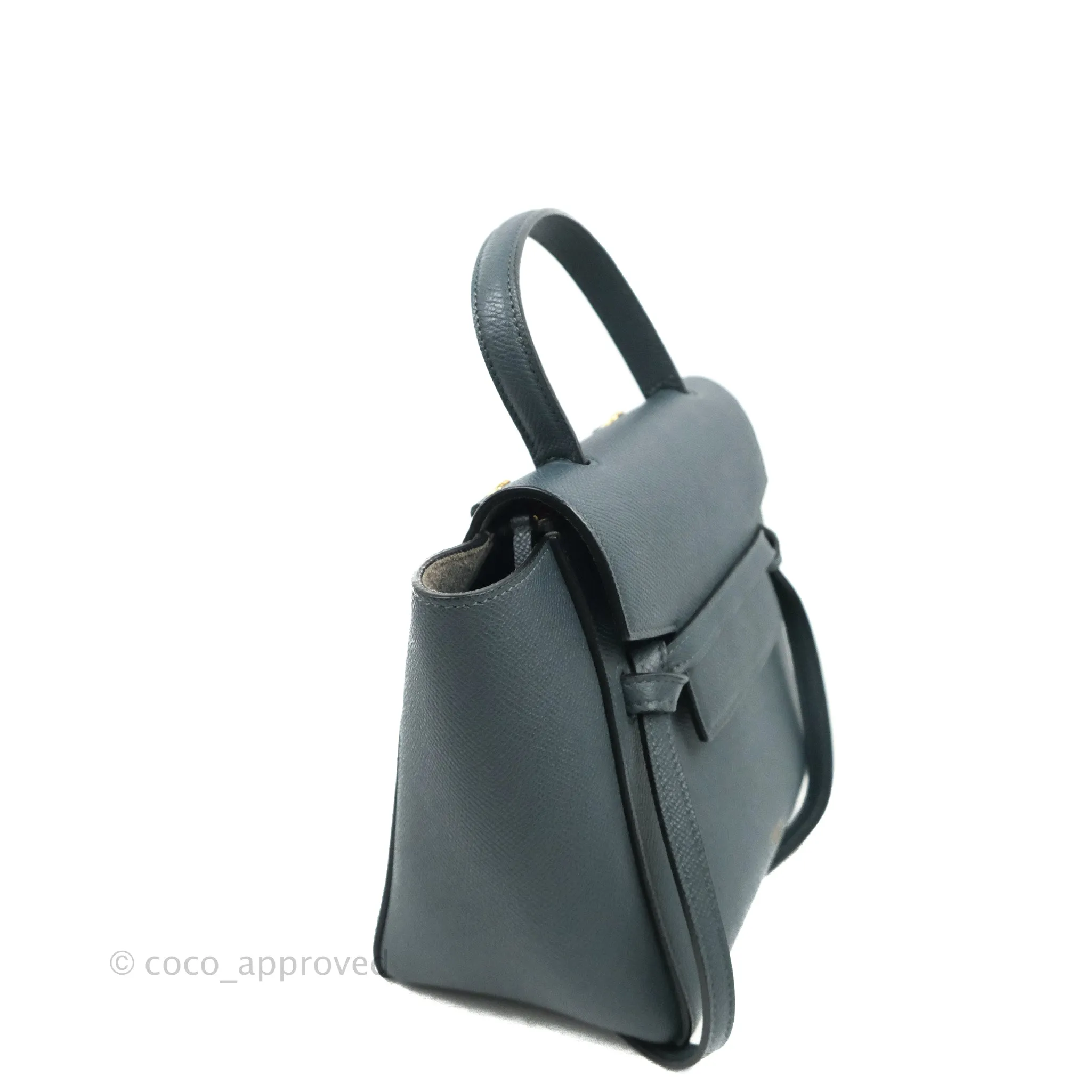 Celine Nano Belt Bag Amazone Grained Calfskin Gold Hardware