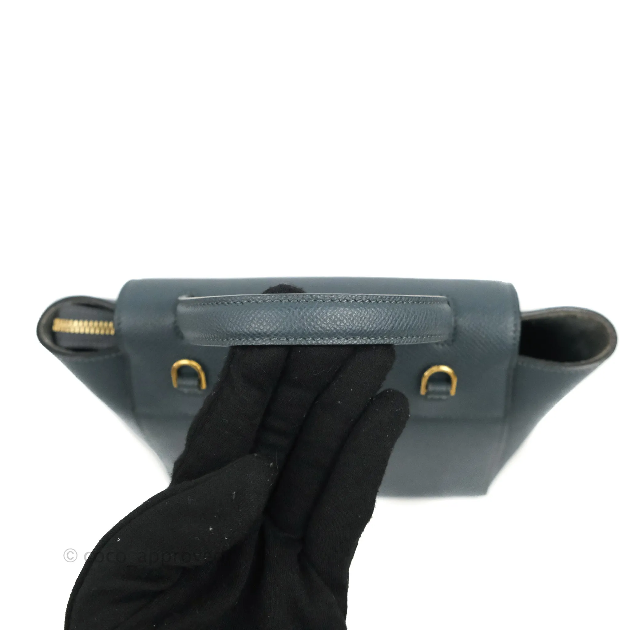 Celine Nano Belt Bag Amazone Grained Calfskin Gold Hardware