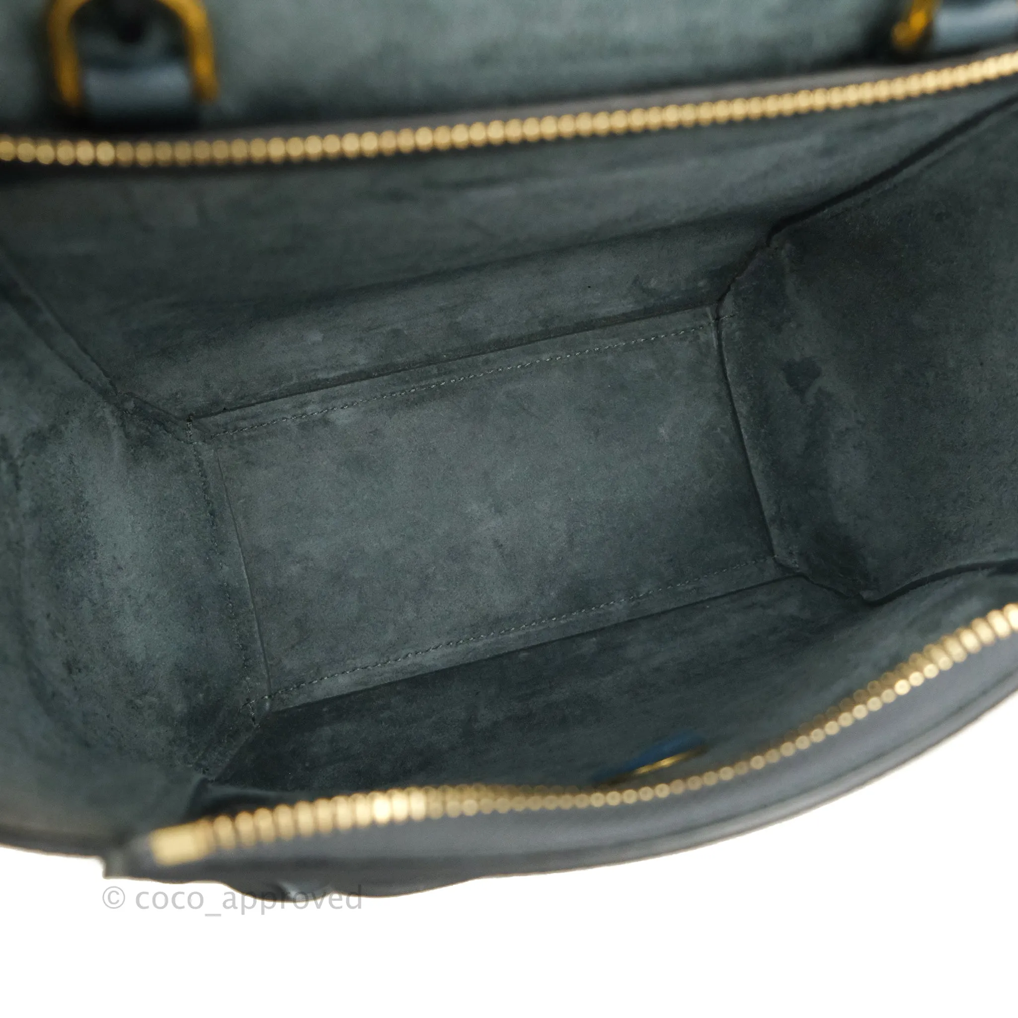 Celine Nano Belt Bag Amazone Grained Calfskin Gold Hardware