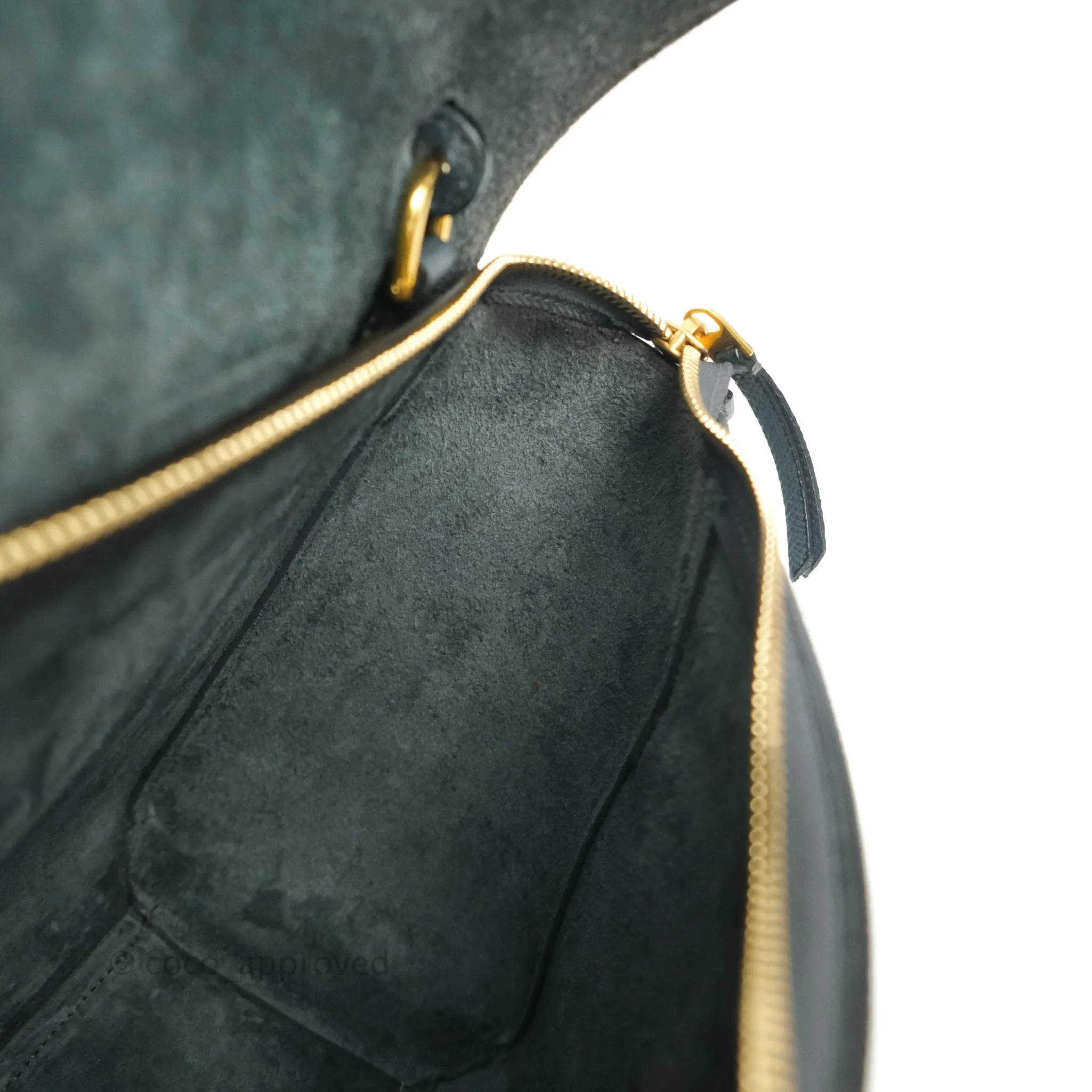 Celine Nano Belt Bag Amazone Grained Calfskin Gold Hardware