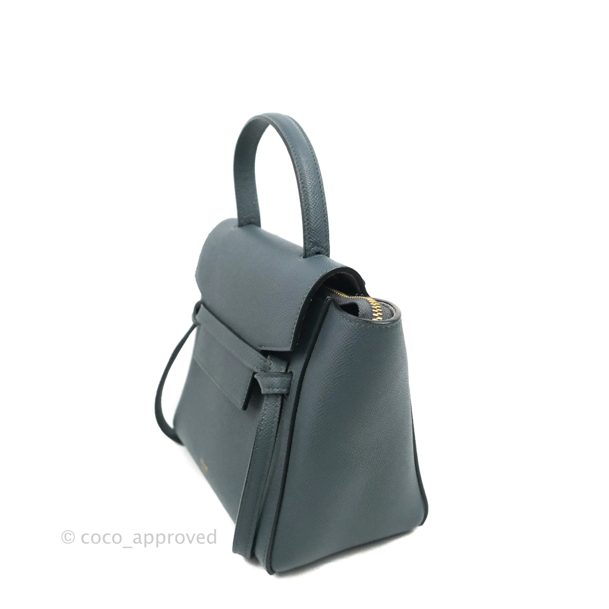 Celine Nano Belt Bag Amazone Grained Calfskin Gold Hardware