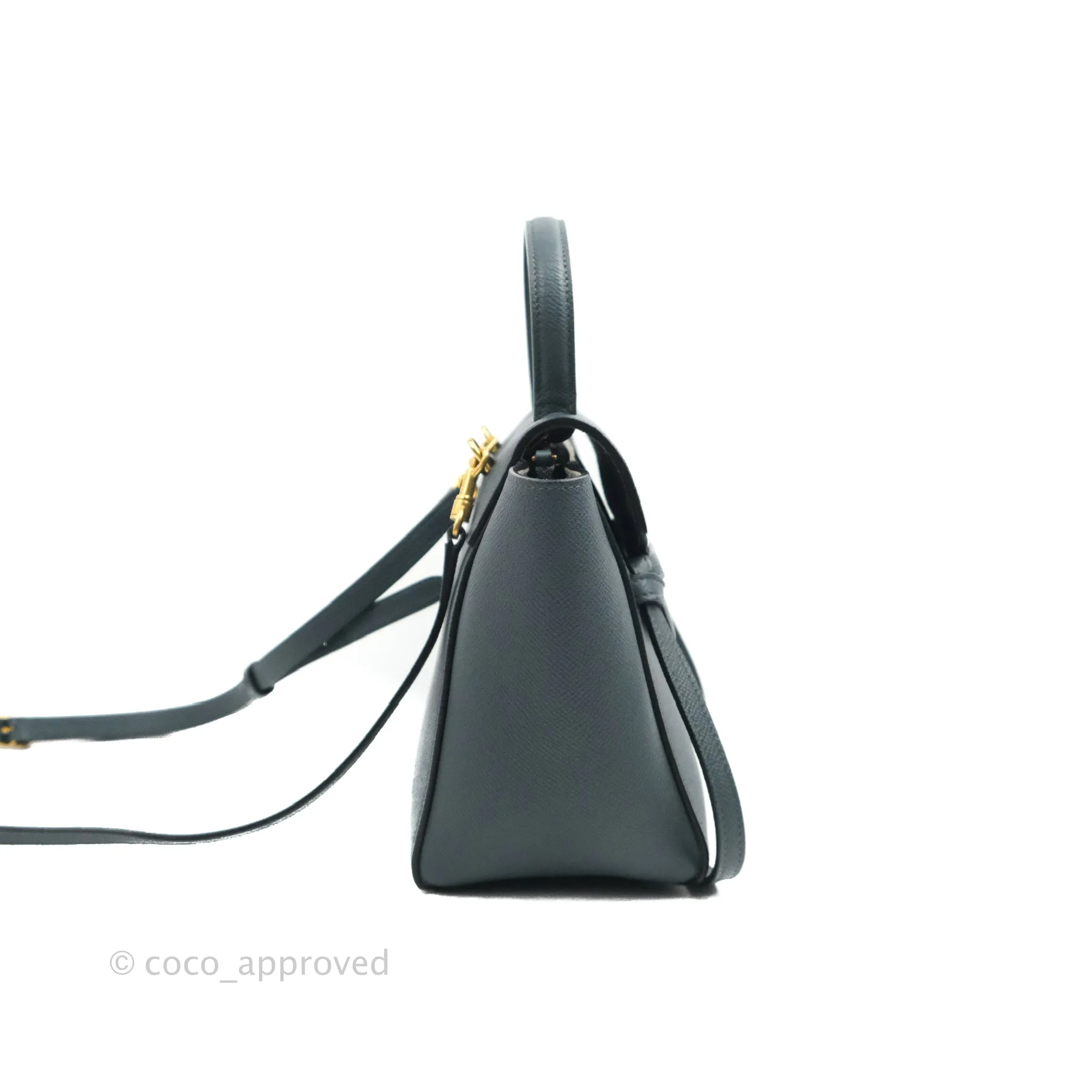 Celine Nano Belt Bag Amazone Grained Calfskin Gold Hardware