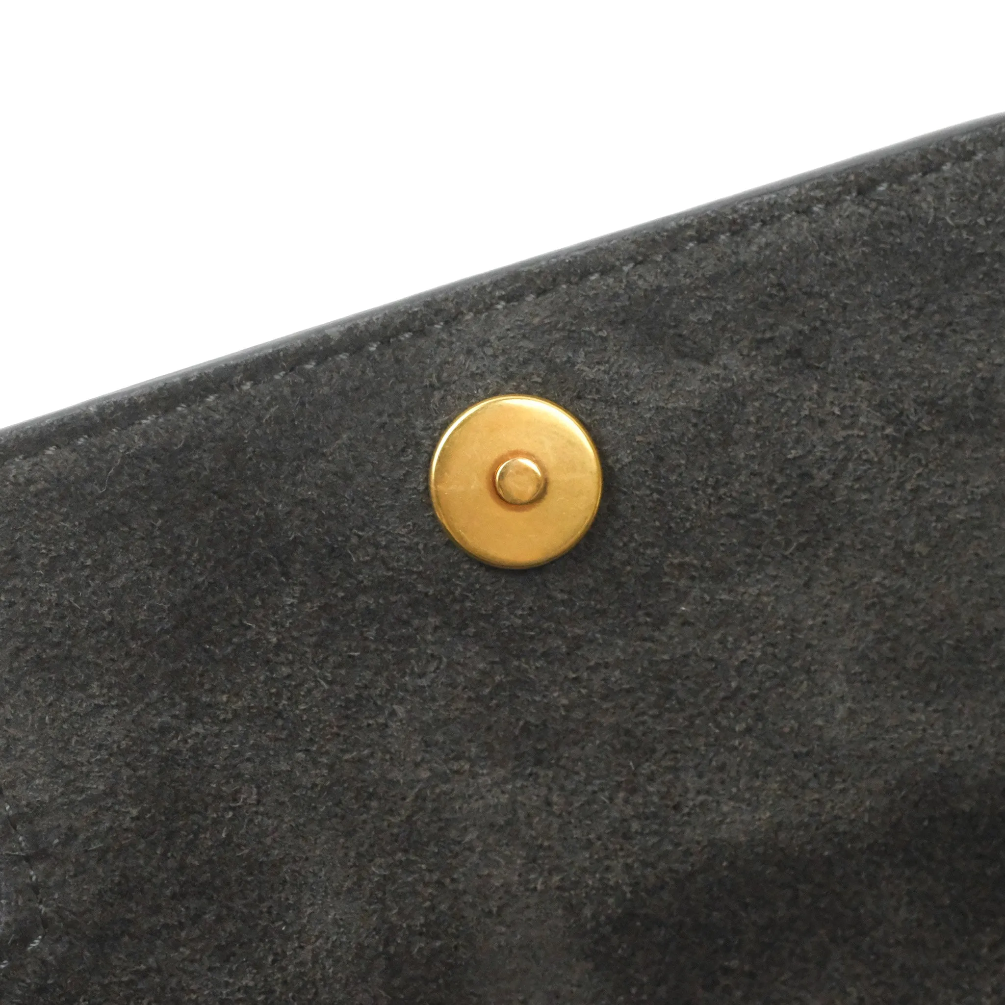 Celine Nano Belt Bag Grey Grained Calfskin Gold Hardware