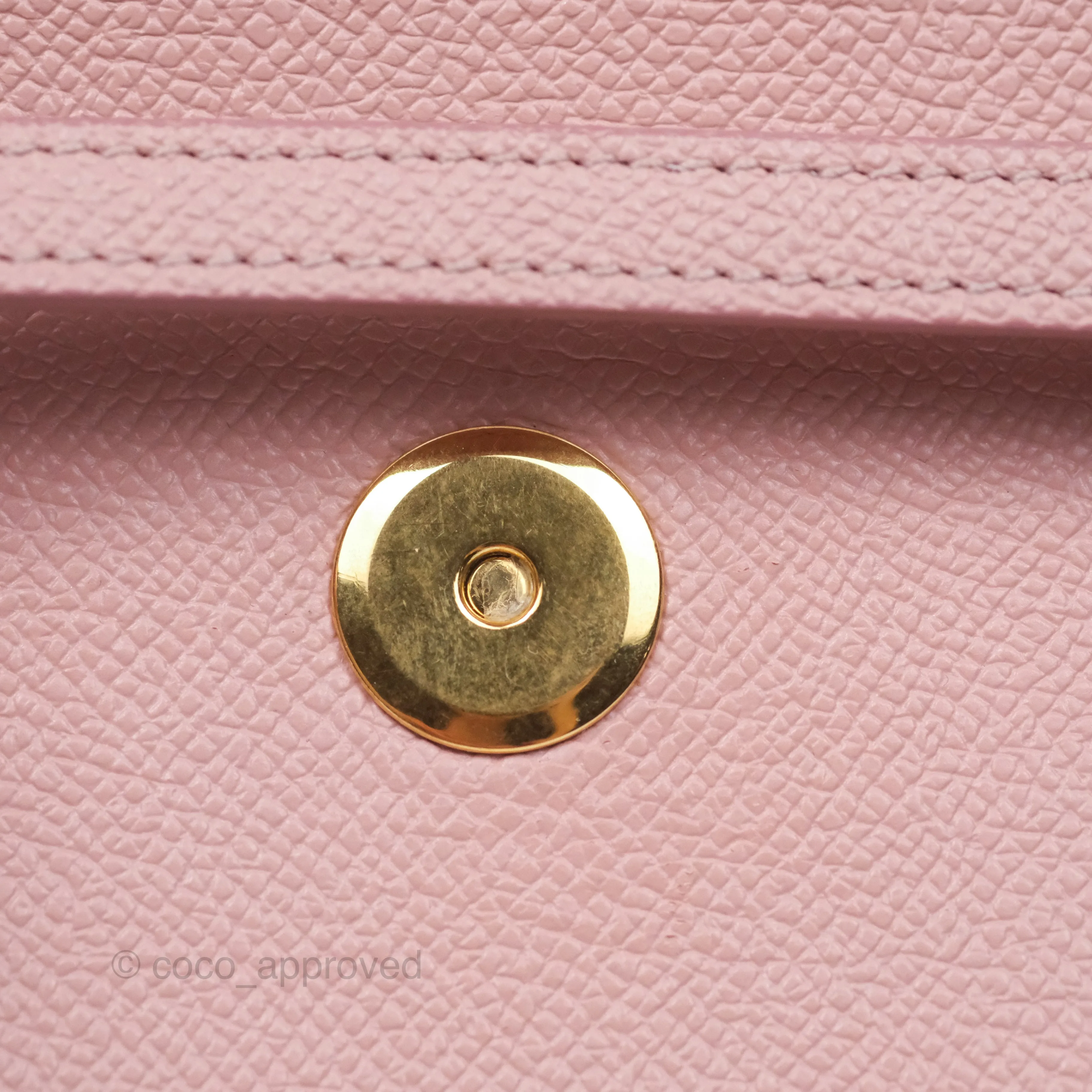 Celine Nano Belt Bag Pink Grained Calfskin Gold Hardware