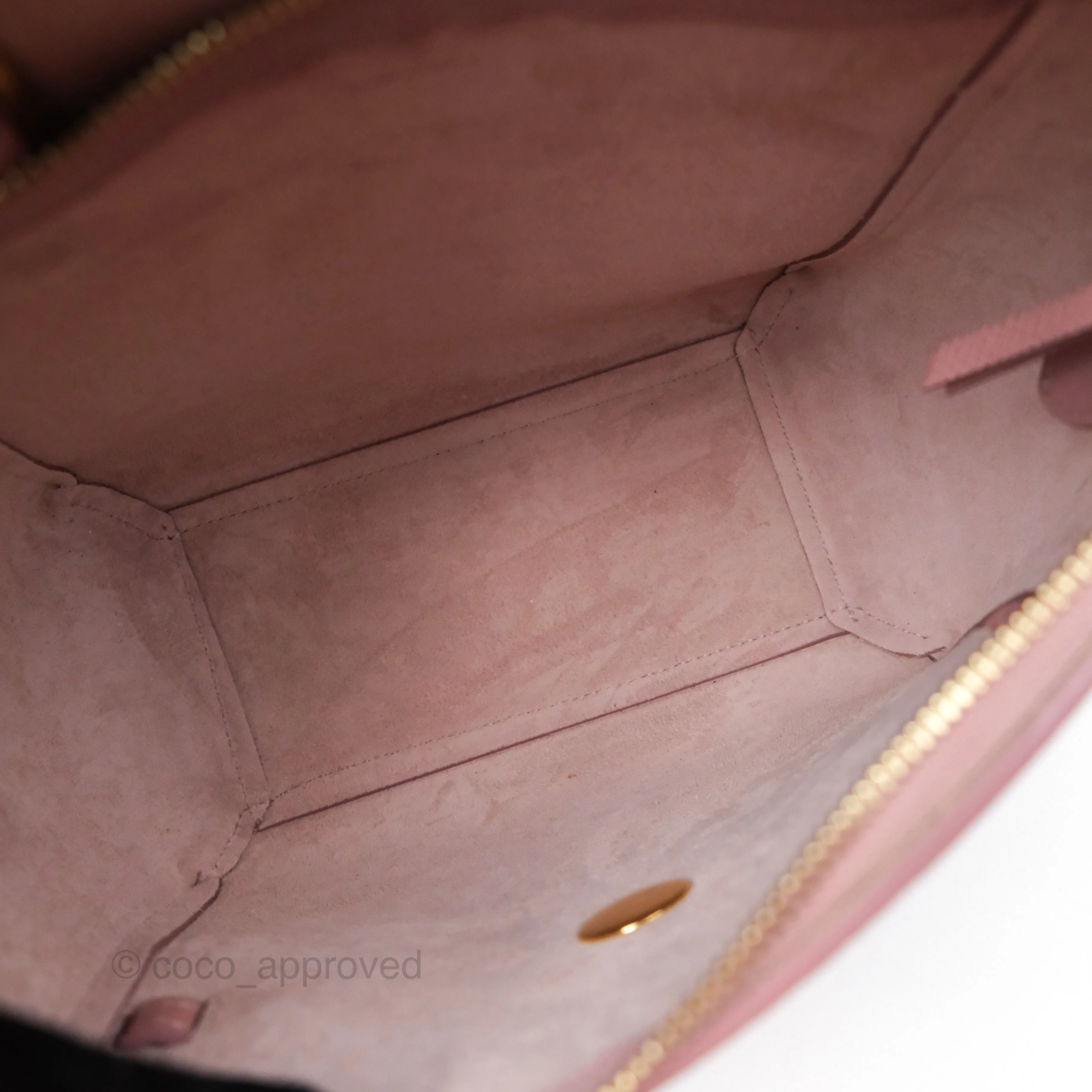 Celine Nano Belt Bag Pink Grained Calfskin Gold Hardware