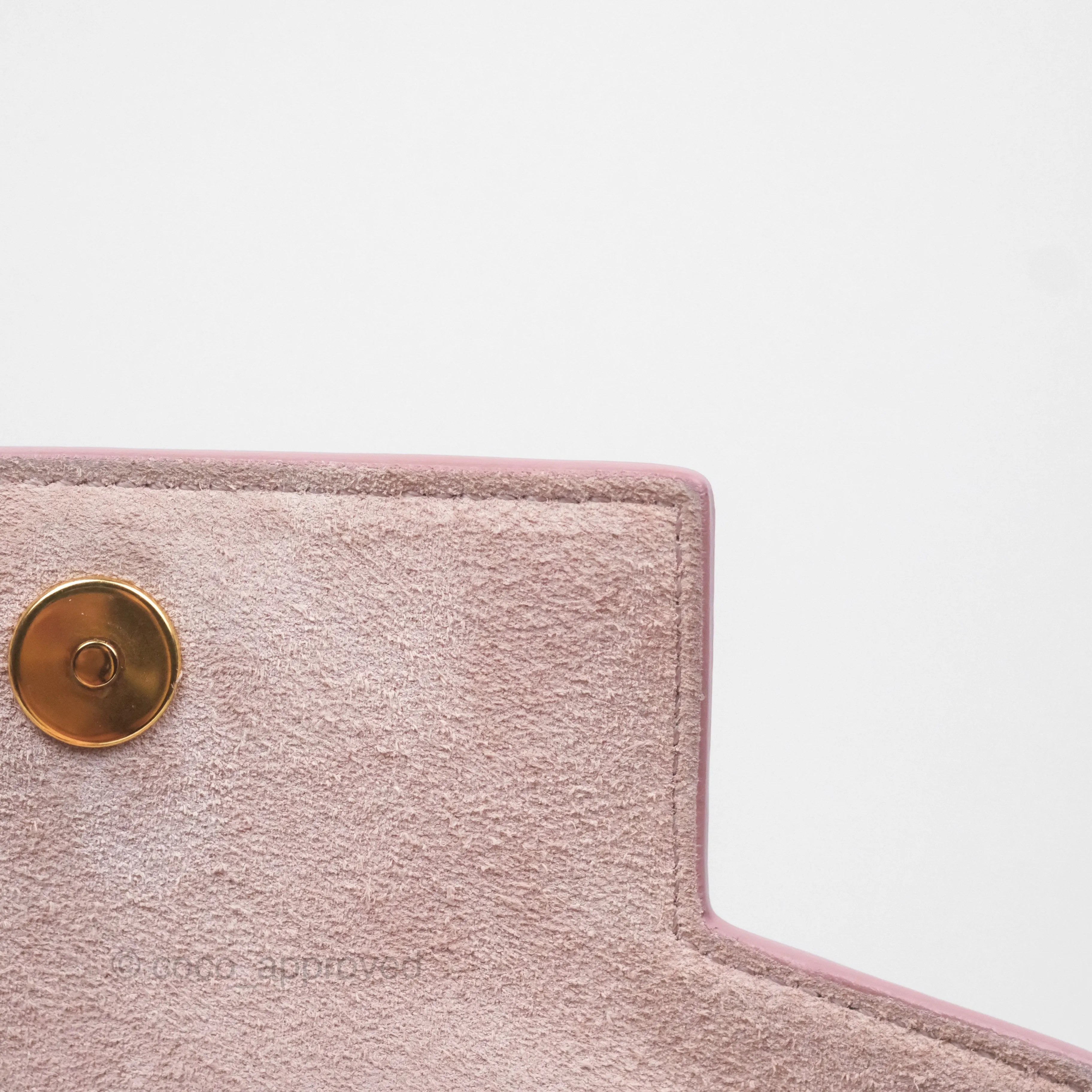 Celine Nano Belt Bag Pink Grained Calfskin Gold Hardware