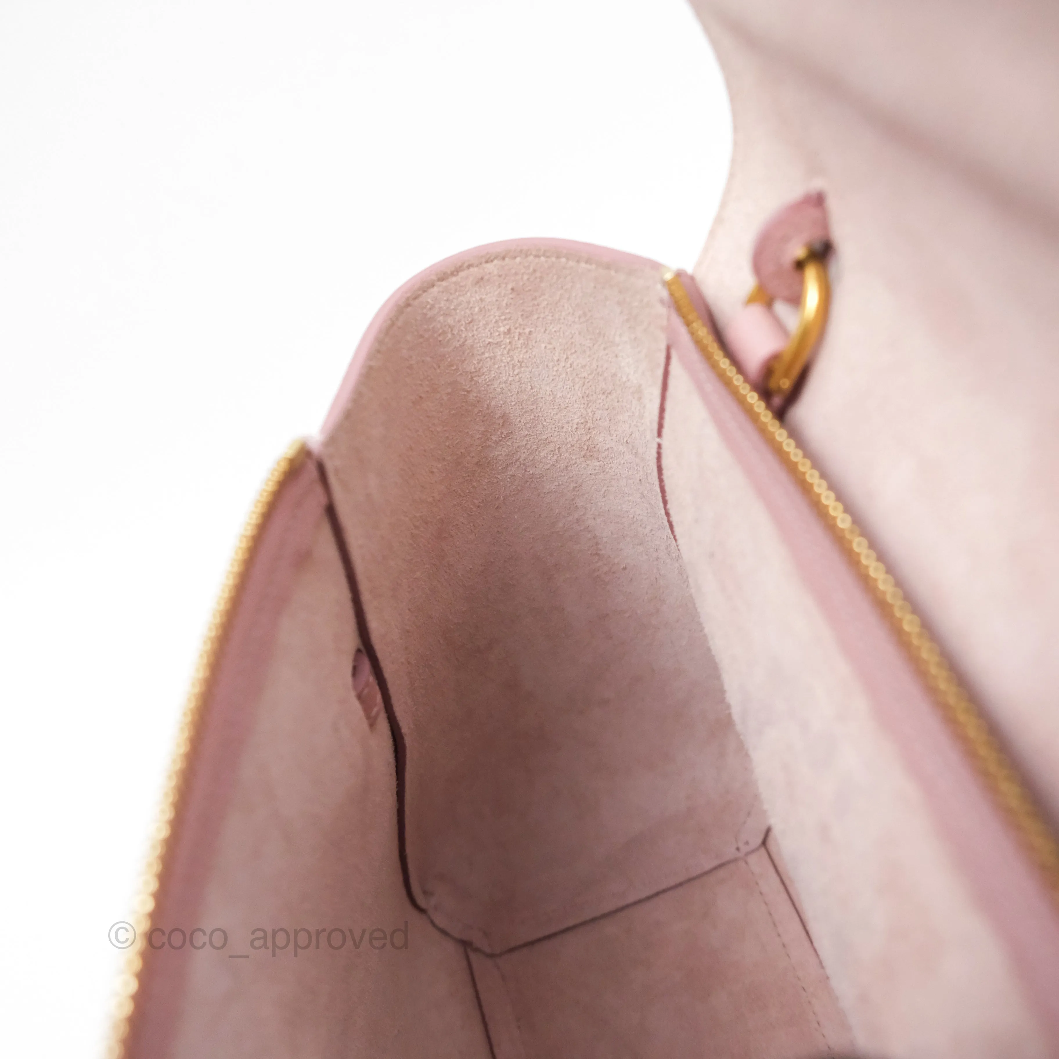 Celine Nano Belt Bag Pink Grained Calfskin Gold Hardware