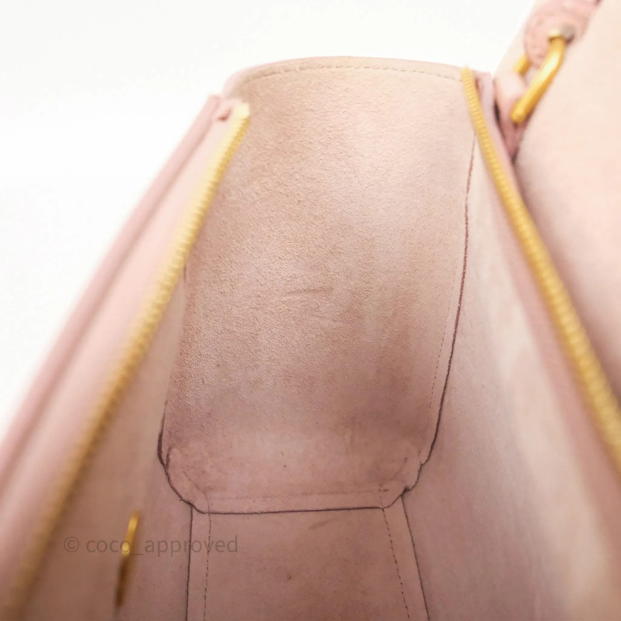 Celine Nano Belt Bag Vintage Pink Grained Calfskin Gold Hardware