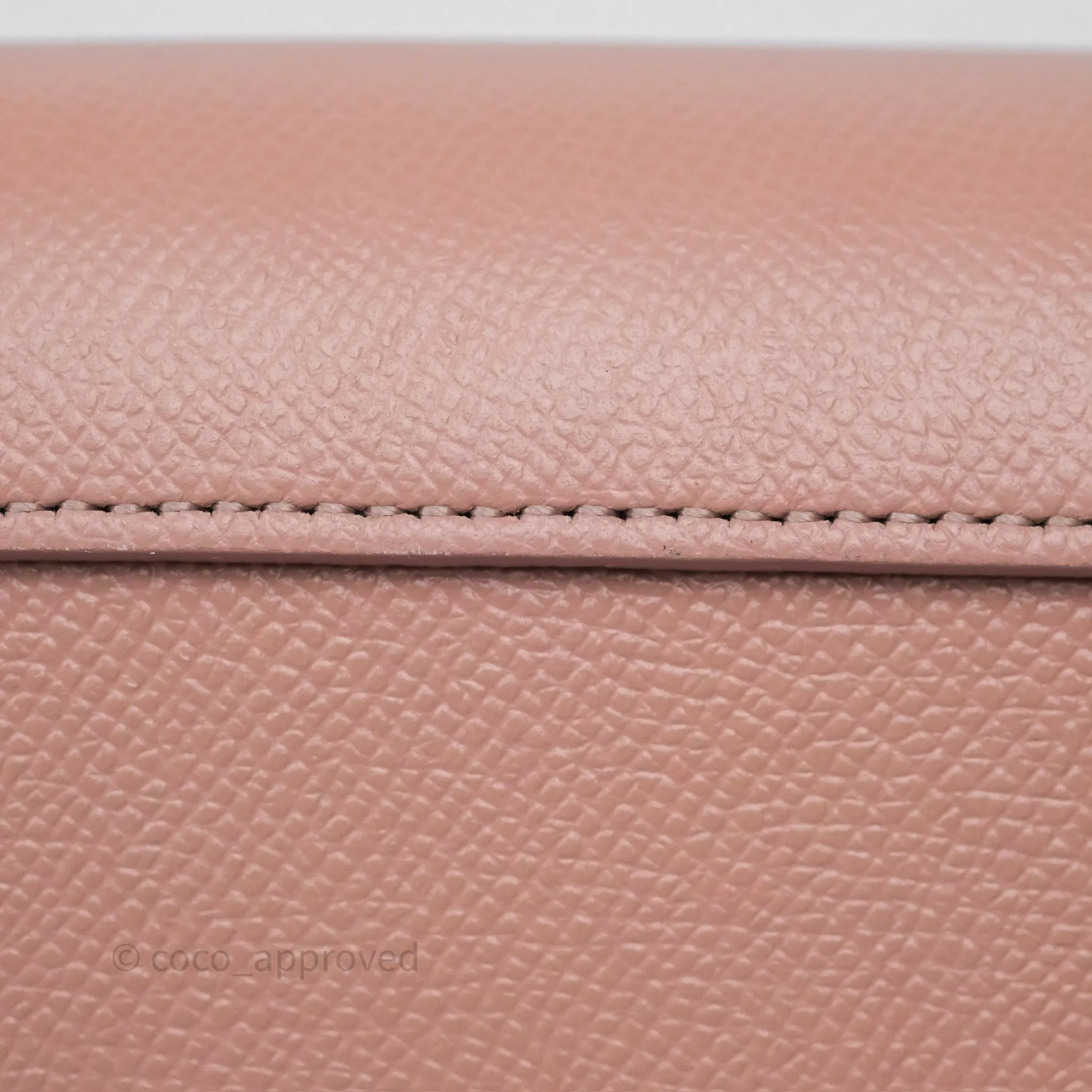 Celine Nano Belt Bag Vintage Pink Grained Calfskin Gold Hardware