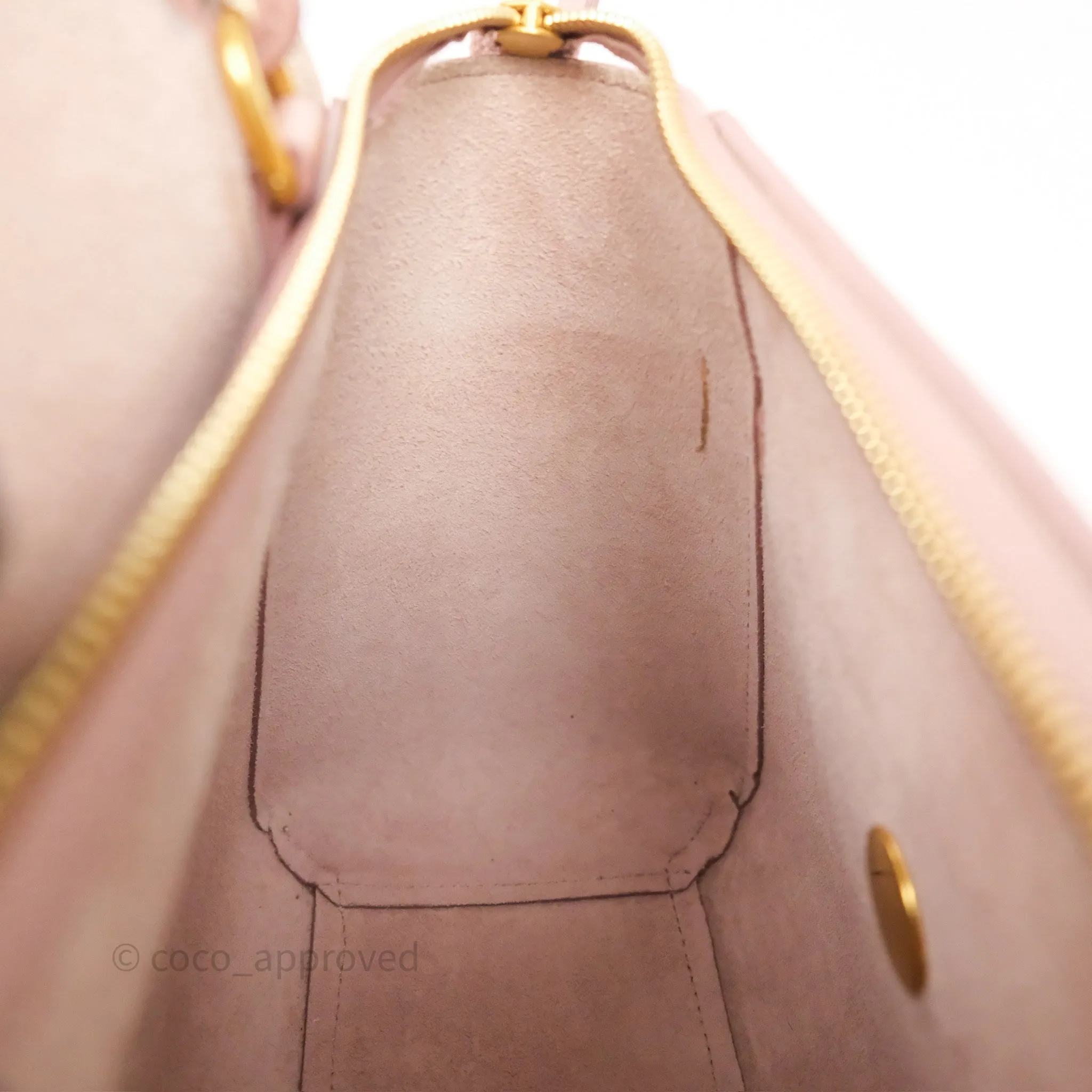 Celine Nano Belt Bag Vintage Pink Grained Calfskin Gold Hardware