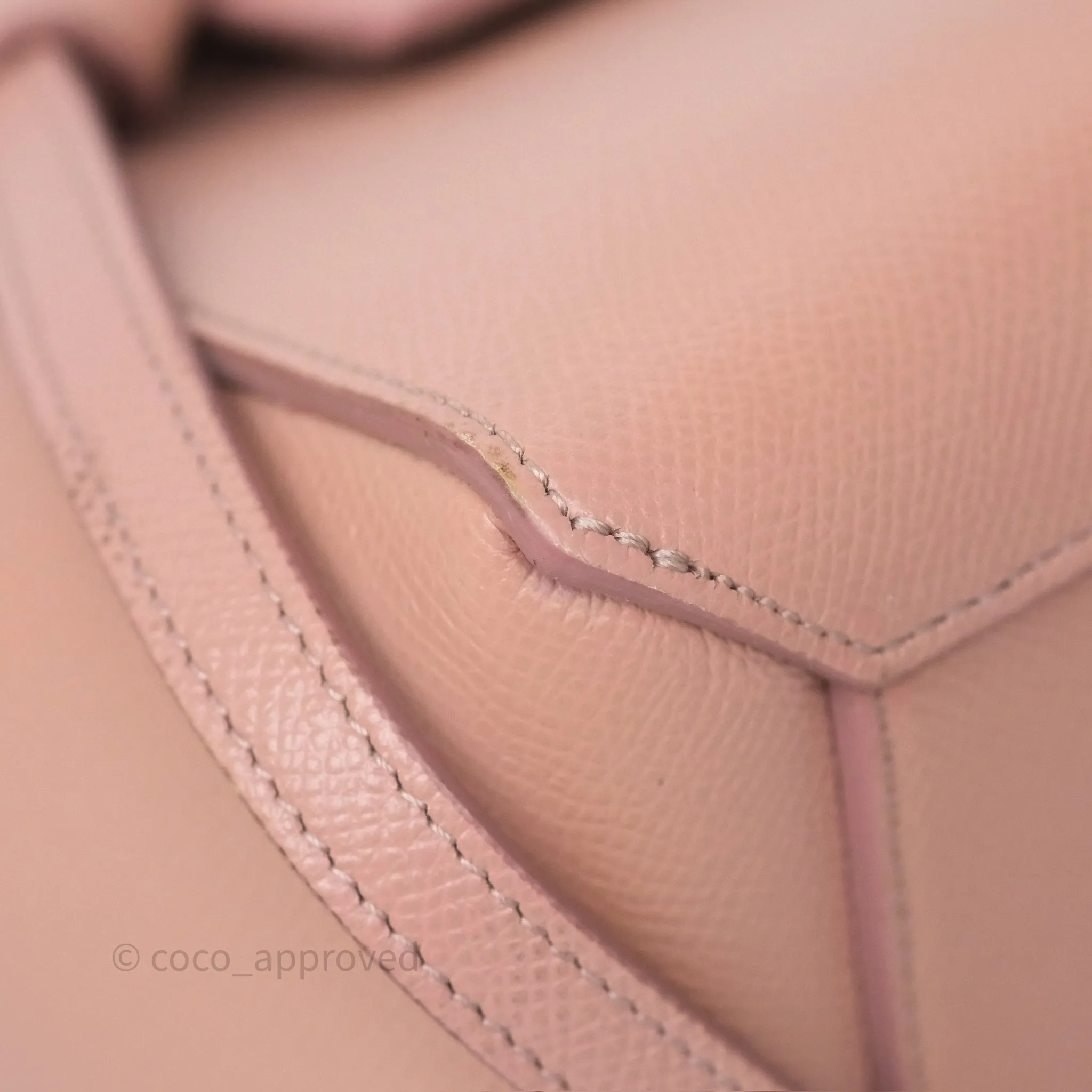 Celine Nano Belt Bag Vintage Pink Grained Calfskin Gold Hardware