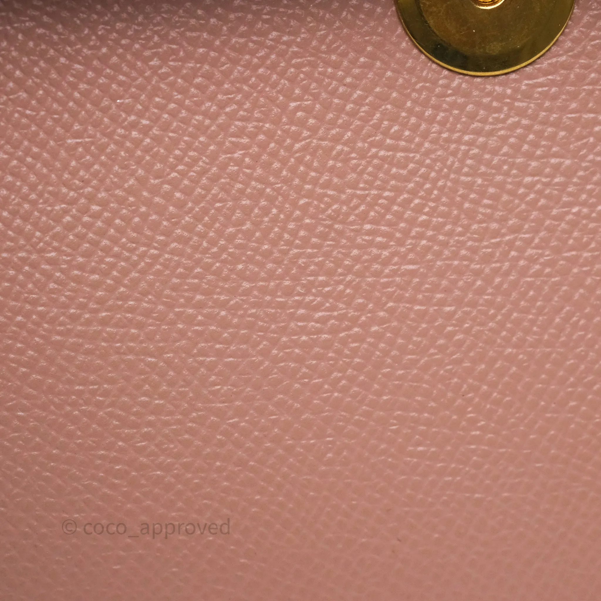 Celine Nano Belt Bag Vintage Pink Grained Calfskin Gold Hardware