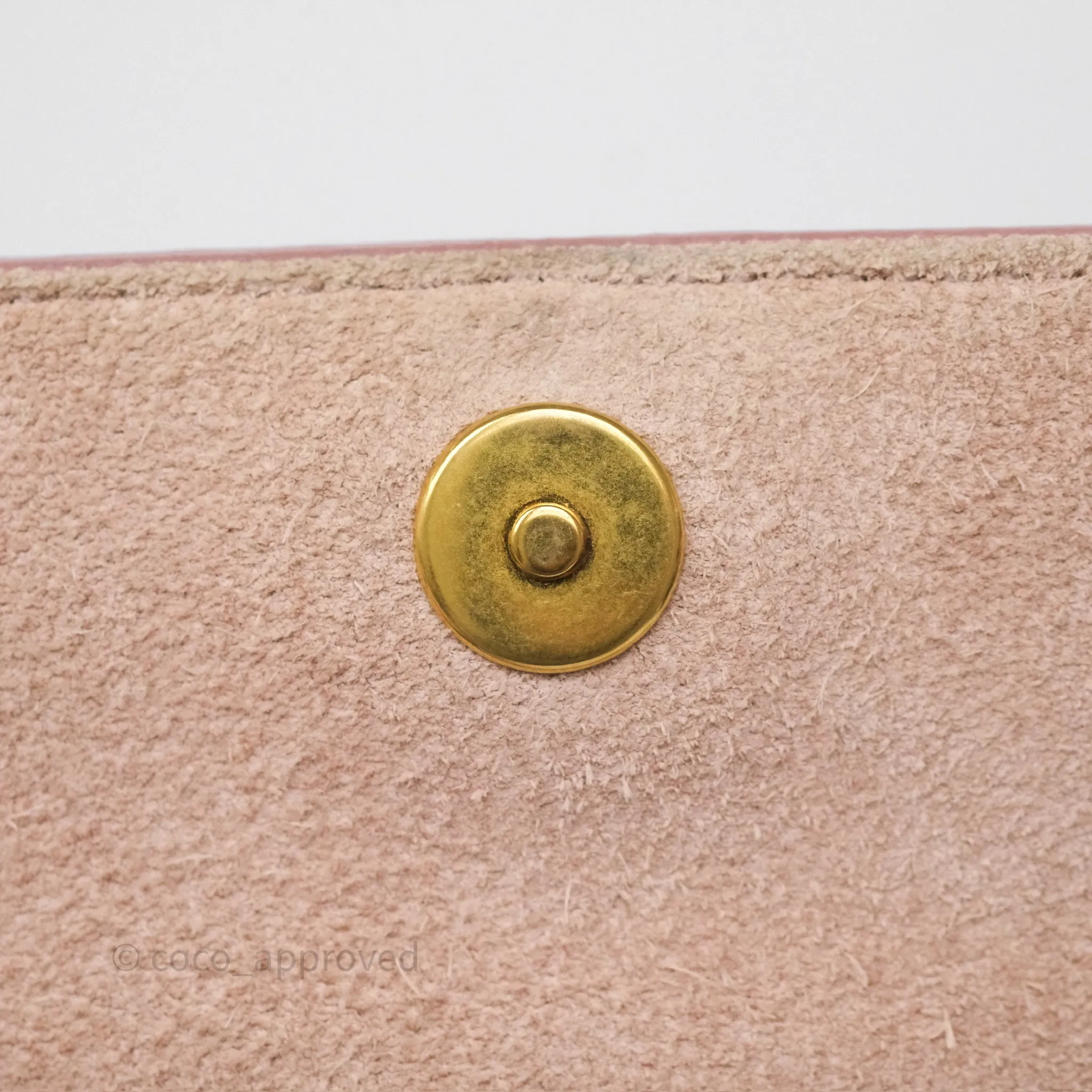 Celine Nano Belt Bag Vintage Pink Grained Calfskin Gold Hardware