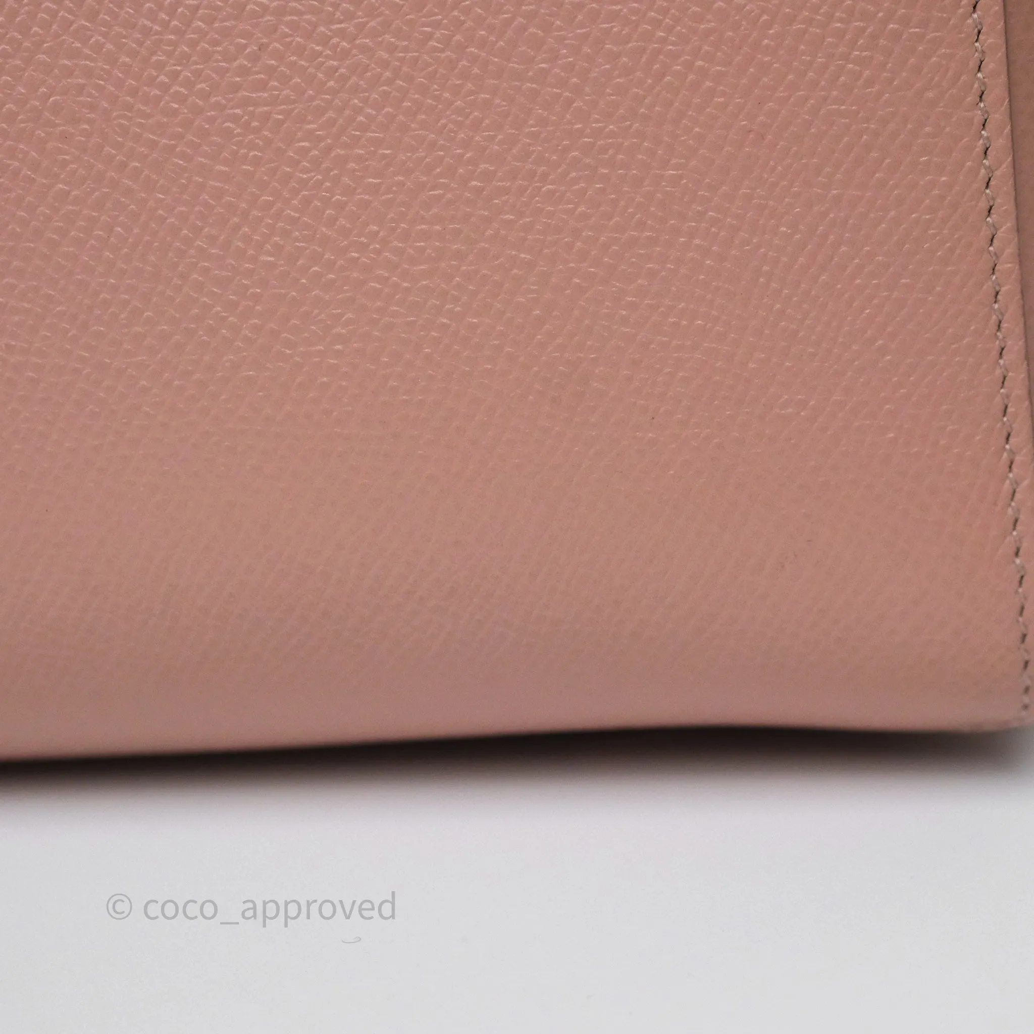 Celine Nano Belt Bag Vintage Pink Grained Calfskin Gold Hardware