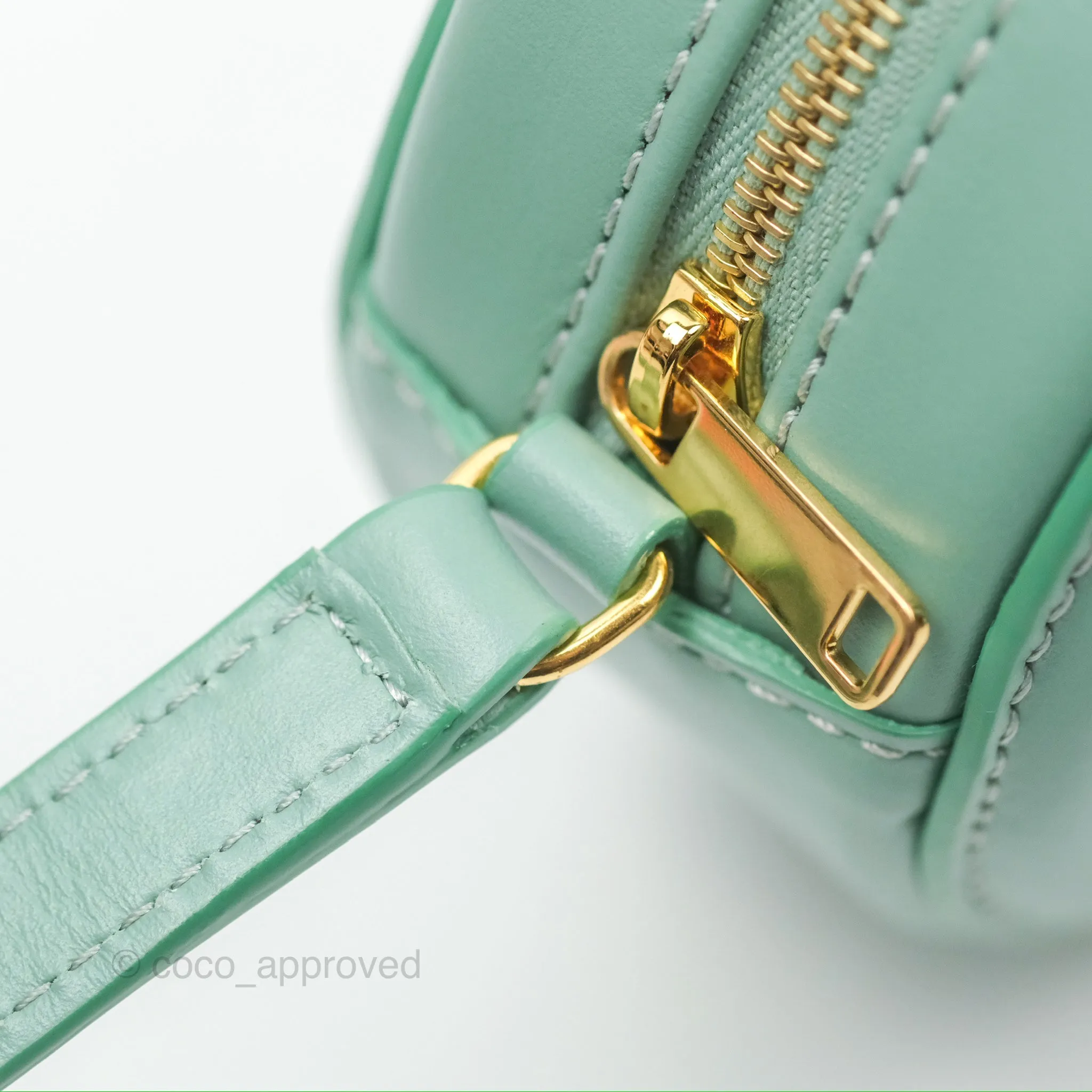 Celine Oval Bag Cuir Triomphe Ice Mint Calfskin