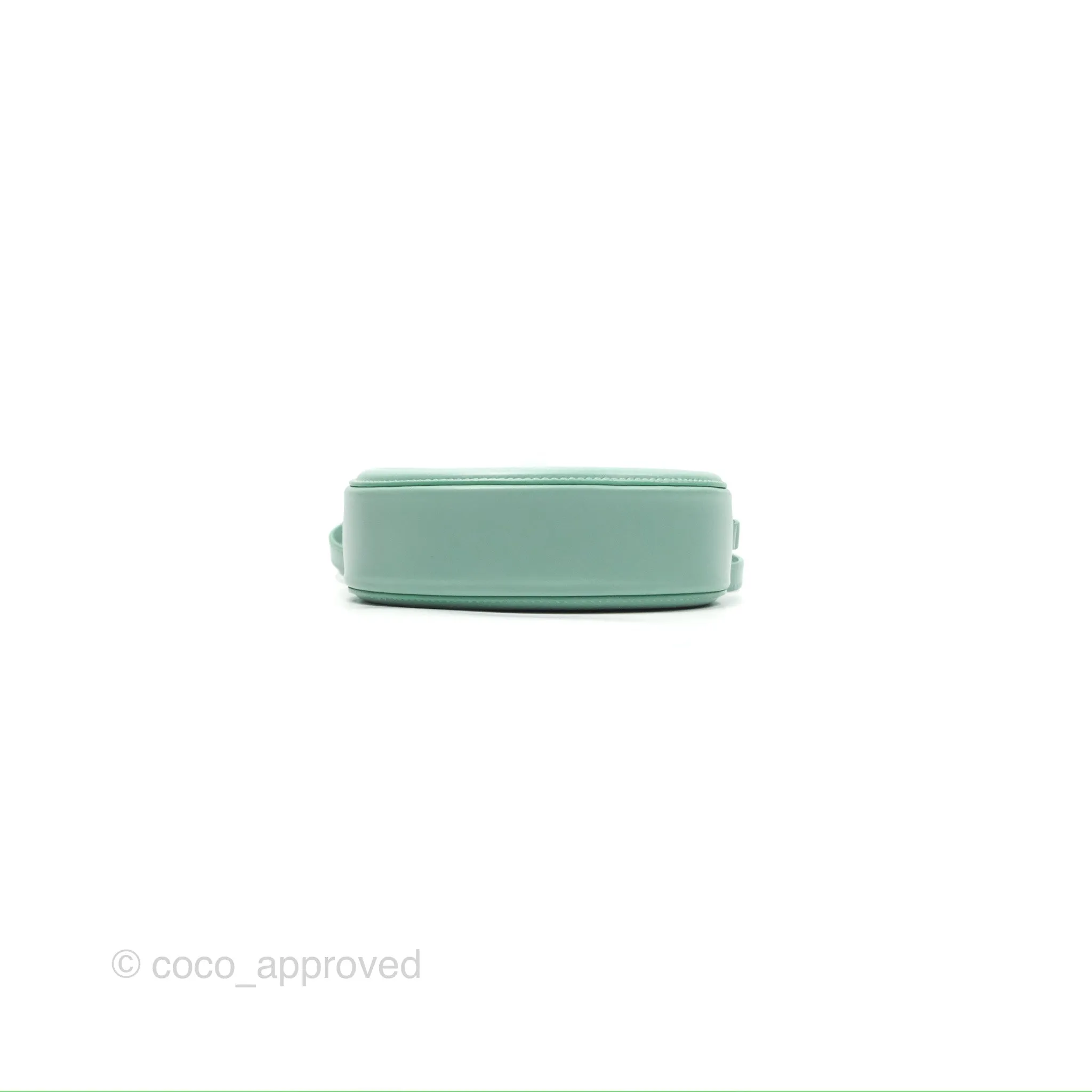 Celine Oval Bag Cuir Triomphe Ice Mint Calfskin