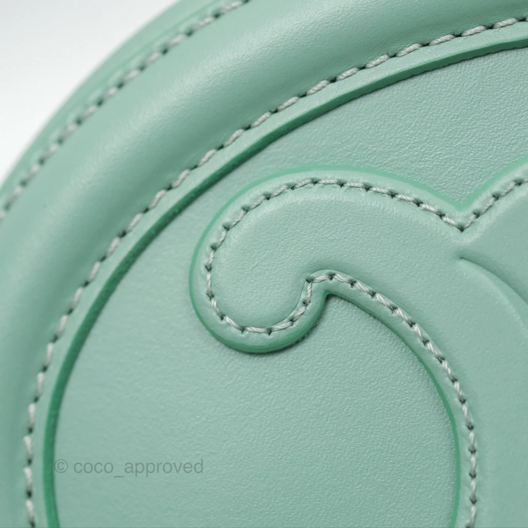 Celine Oval Bag Cuir Triomphe Ice Mint Calfskin
