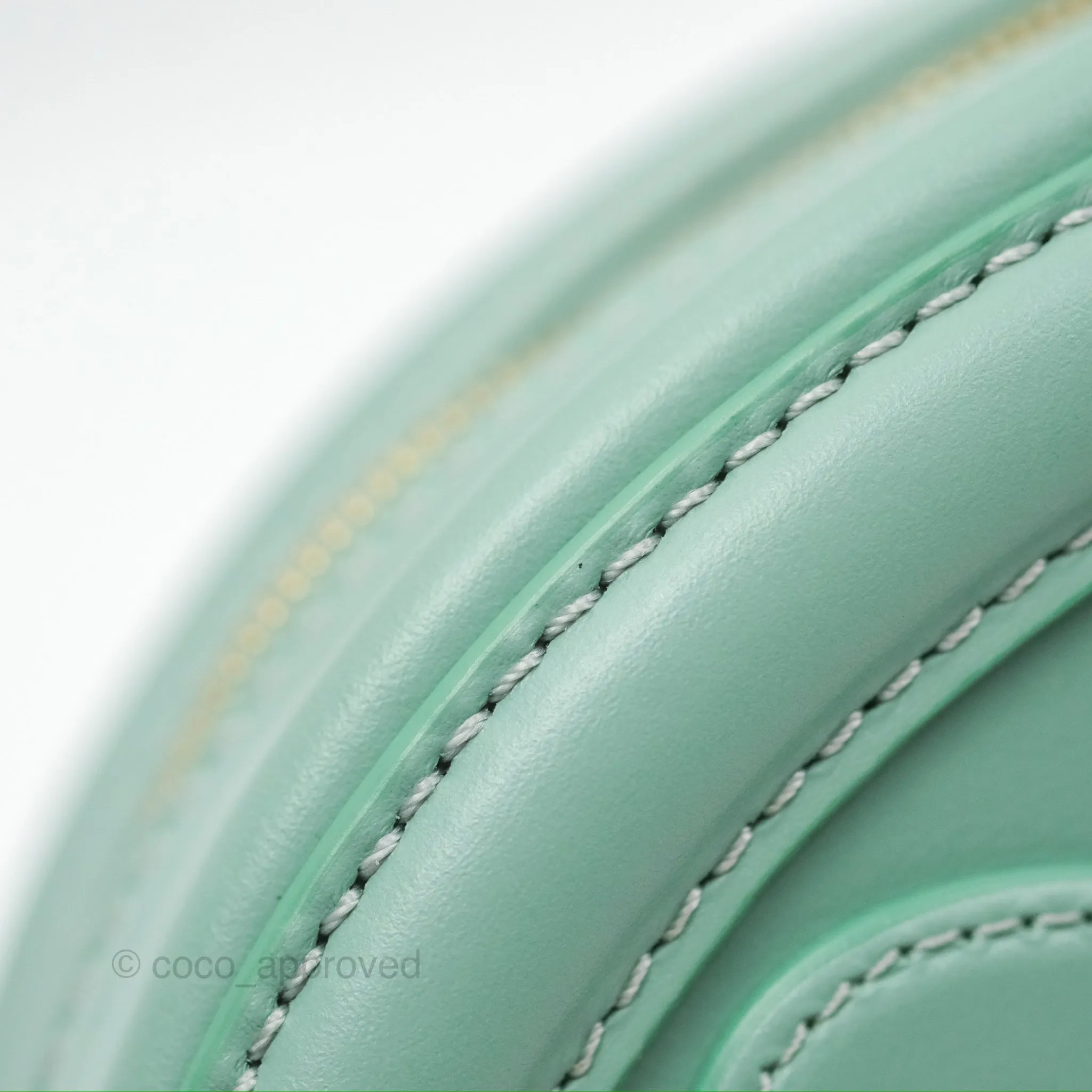 Celine Oval Bag Cuir Triomphe Ice Mint Calfskin