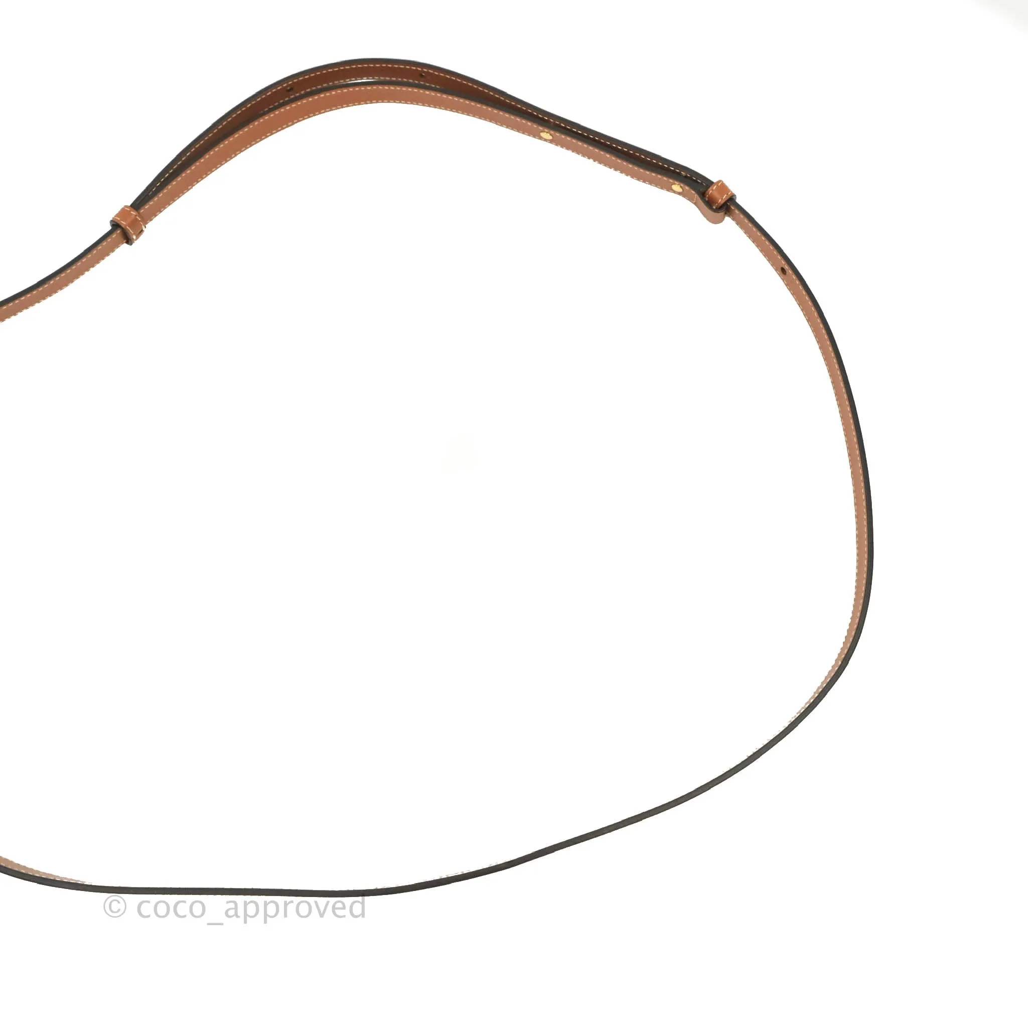 Celine Oval Bag Cuir Triophe Brown Calfskin