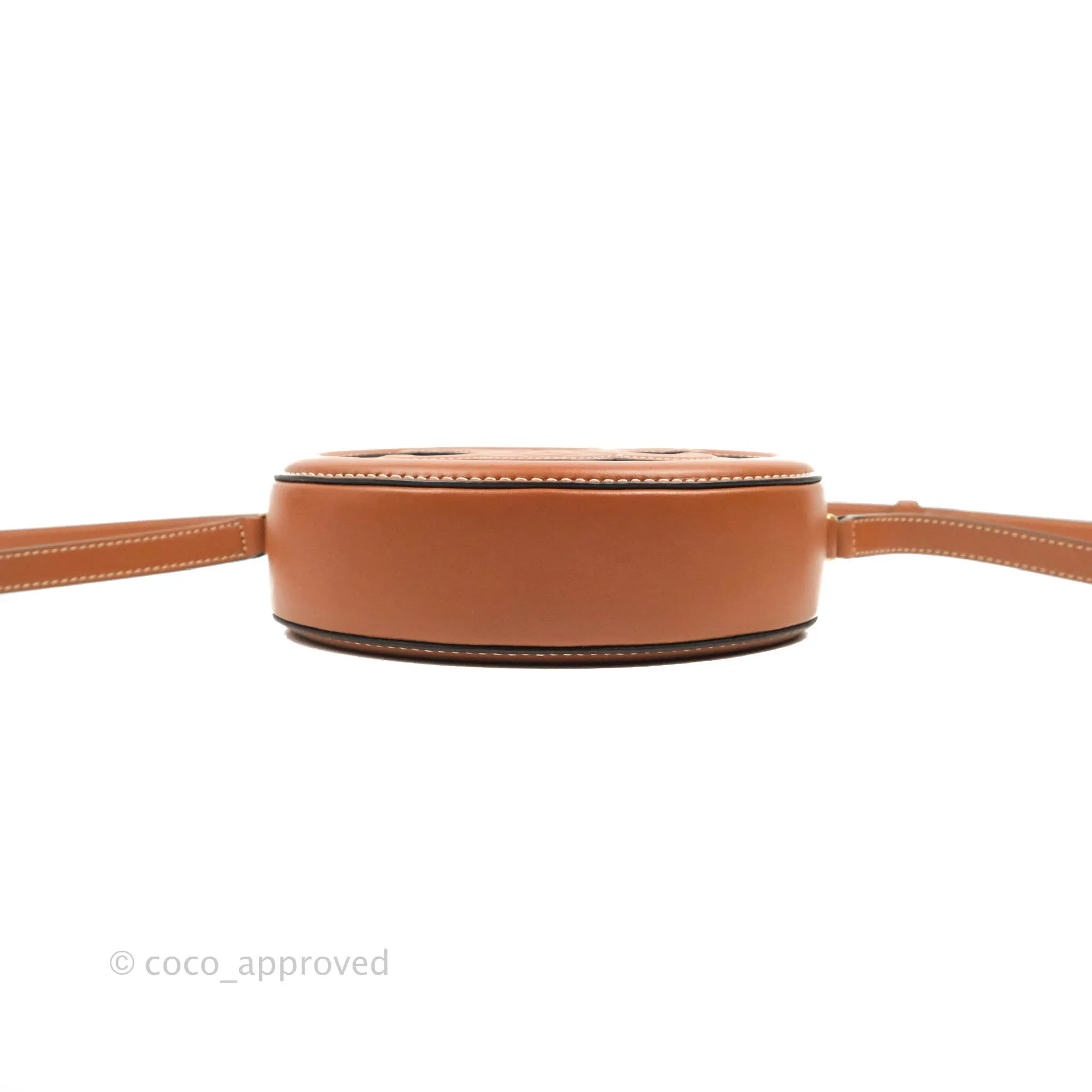 Celine Oval Bag Cuir Triophe Brown Calfskin