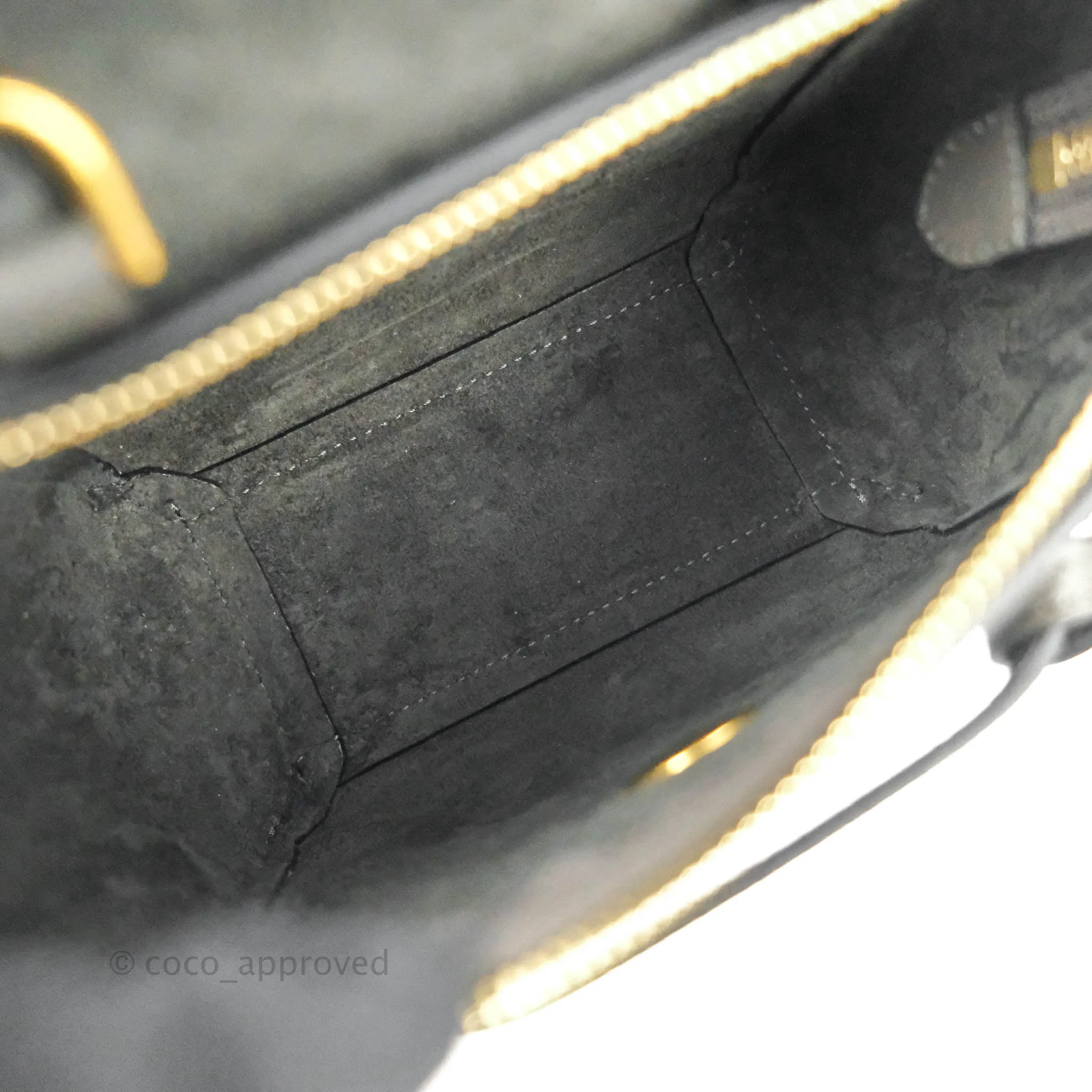 Celine Pico Belt Bag Grey Grained Calfskin Gold Hardware