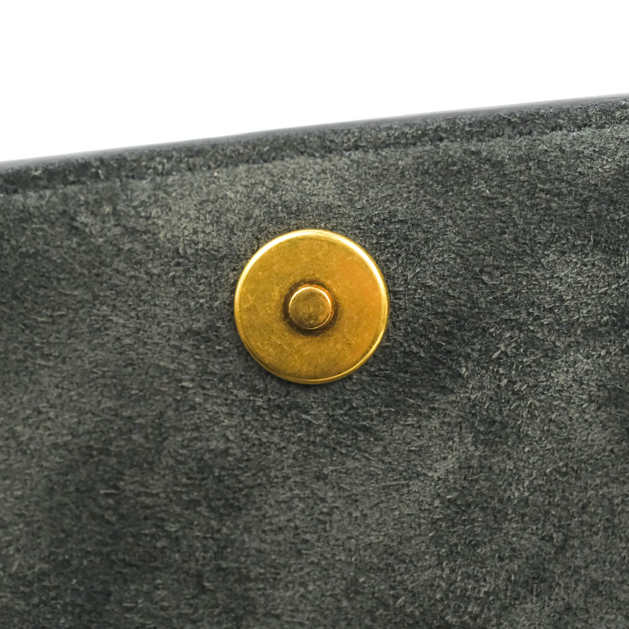 Celine Pico Belt Bag Grey Grained Calfskin Gold Hardware