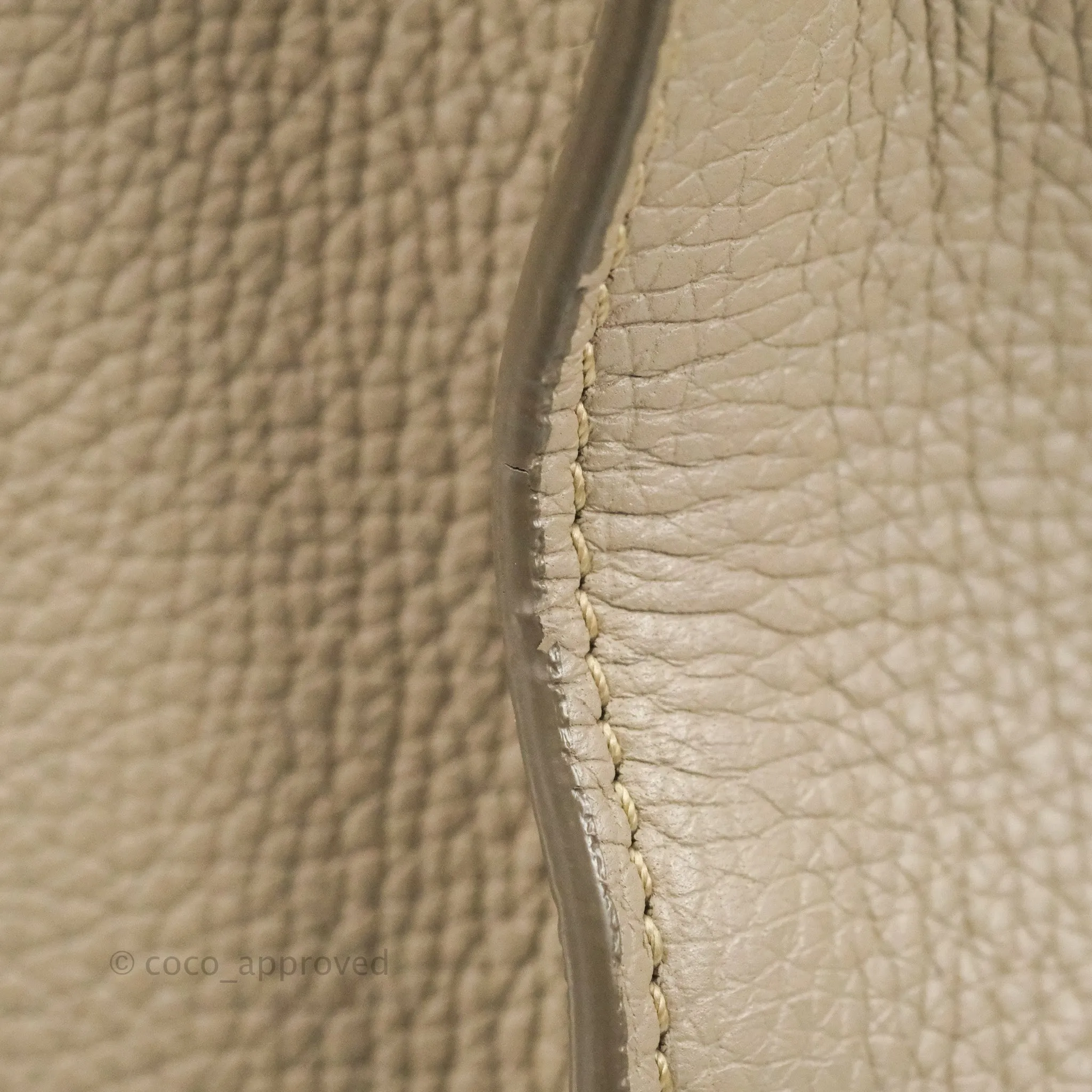 Celine Small Big Bag Light Taupe Supple Grained Leather Silver Hardware