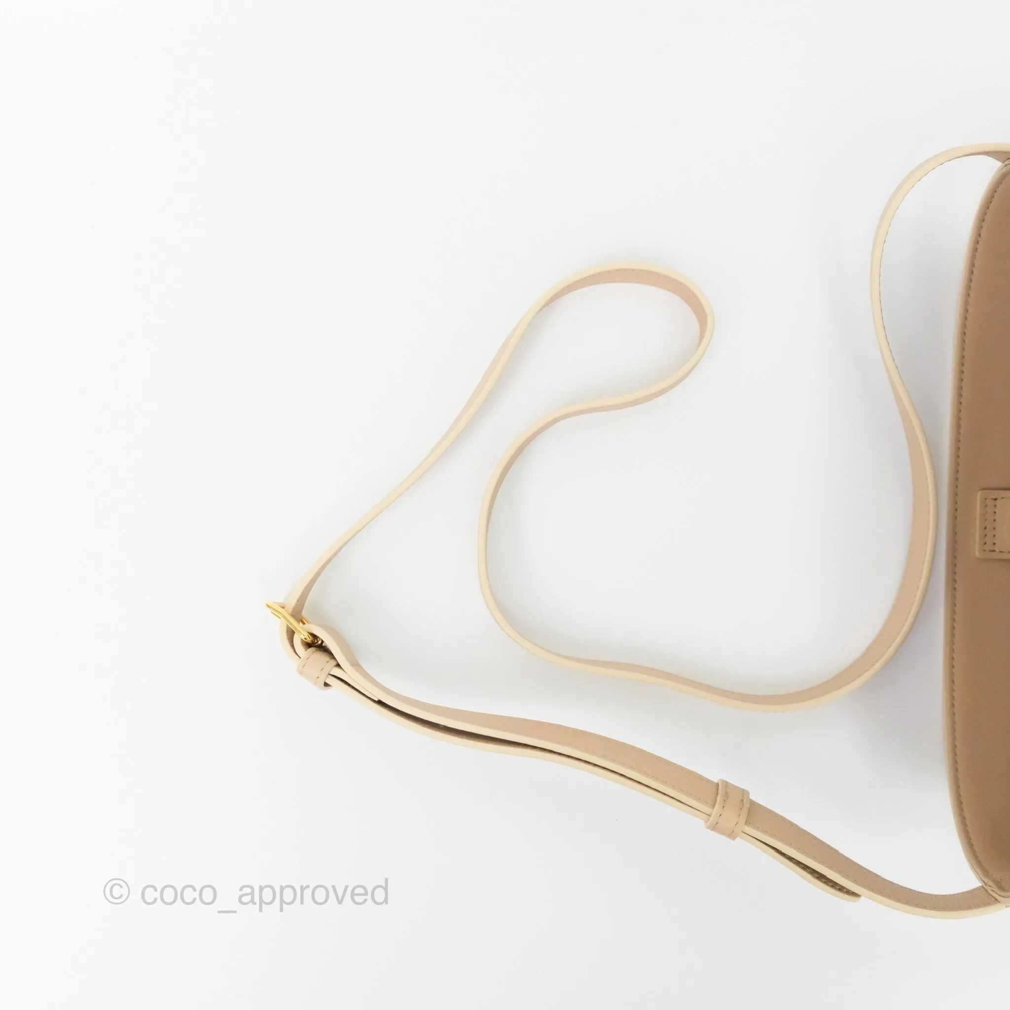Celine Small Bucket Cuir Triomphe Calfskin Nude