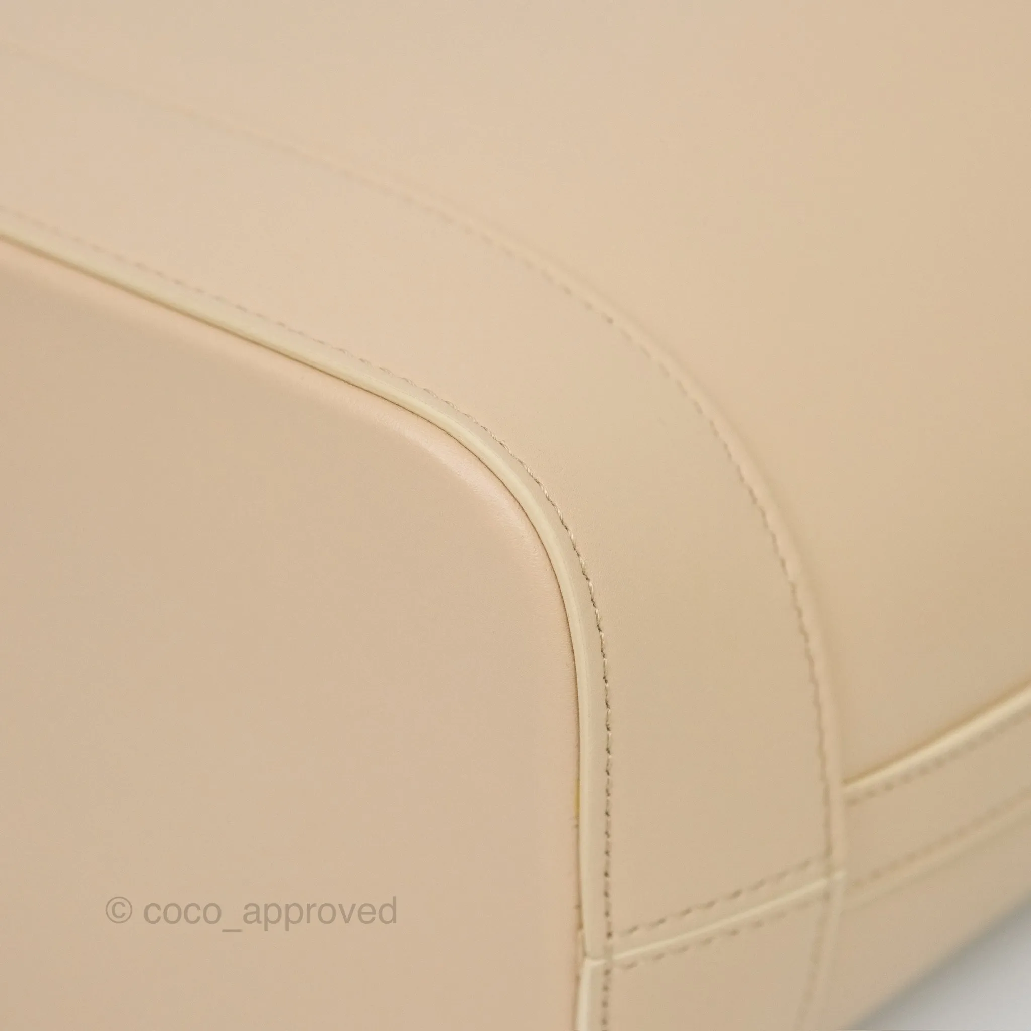 Celine Small Bucket Cuir Triomphe Calfskin Nude