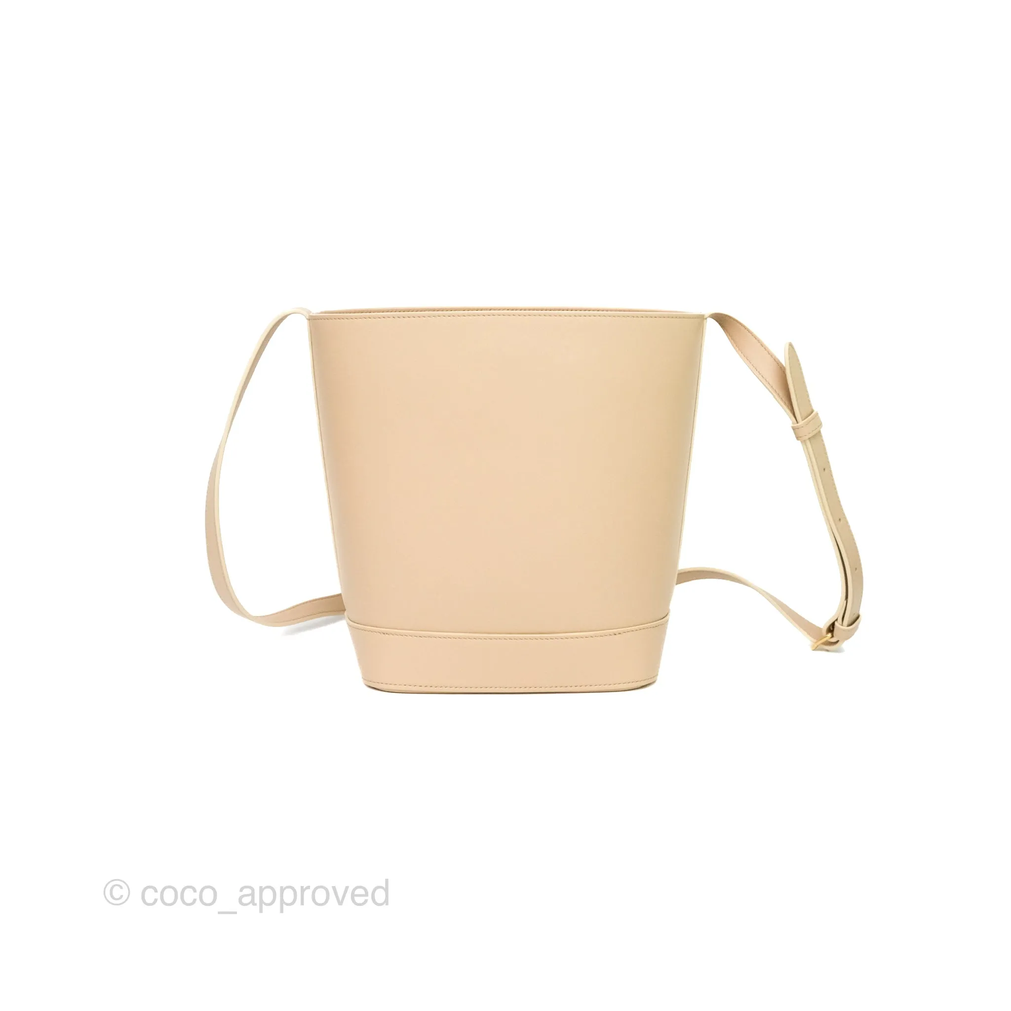 Celine Small Bucket Cuir Triomphe Calfskin Nude